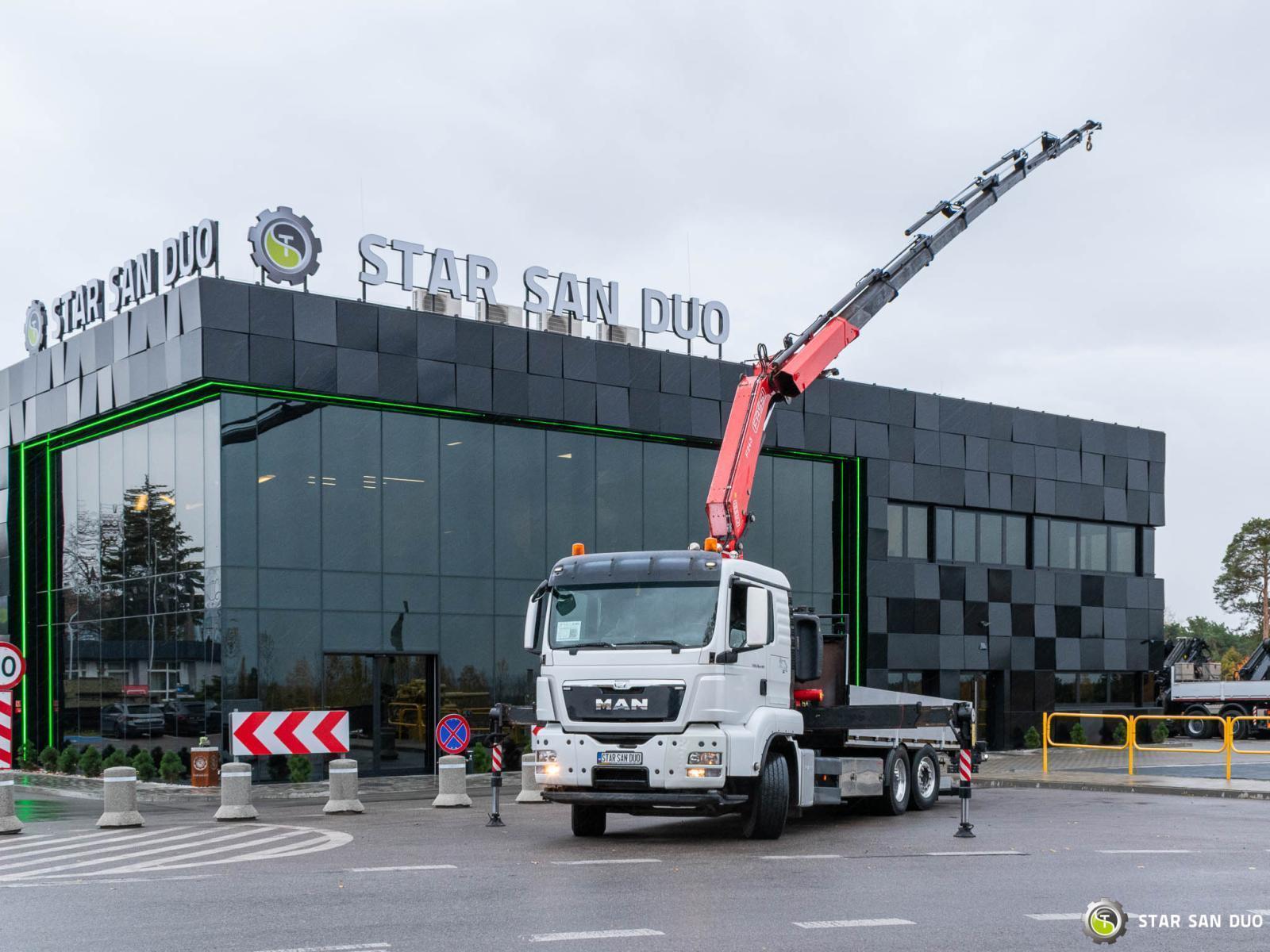 MAN TGS 26.440 6x2 FASSI F 245A.2.28 HDS Żuraw