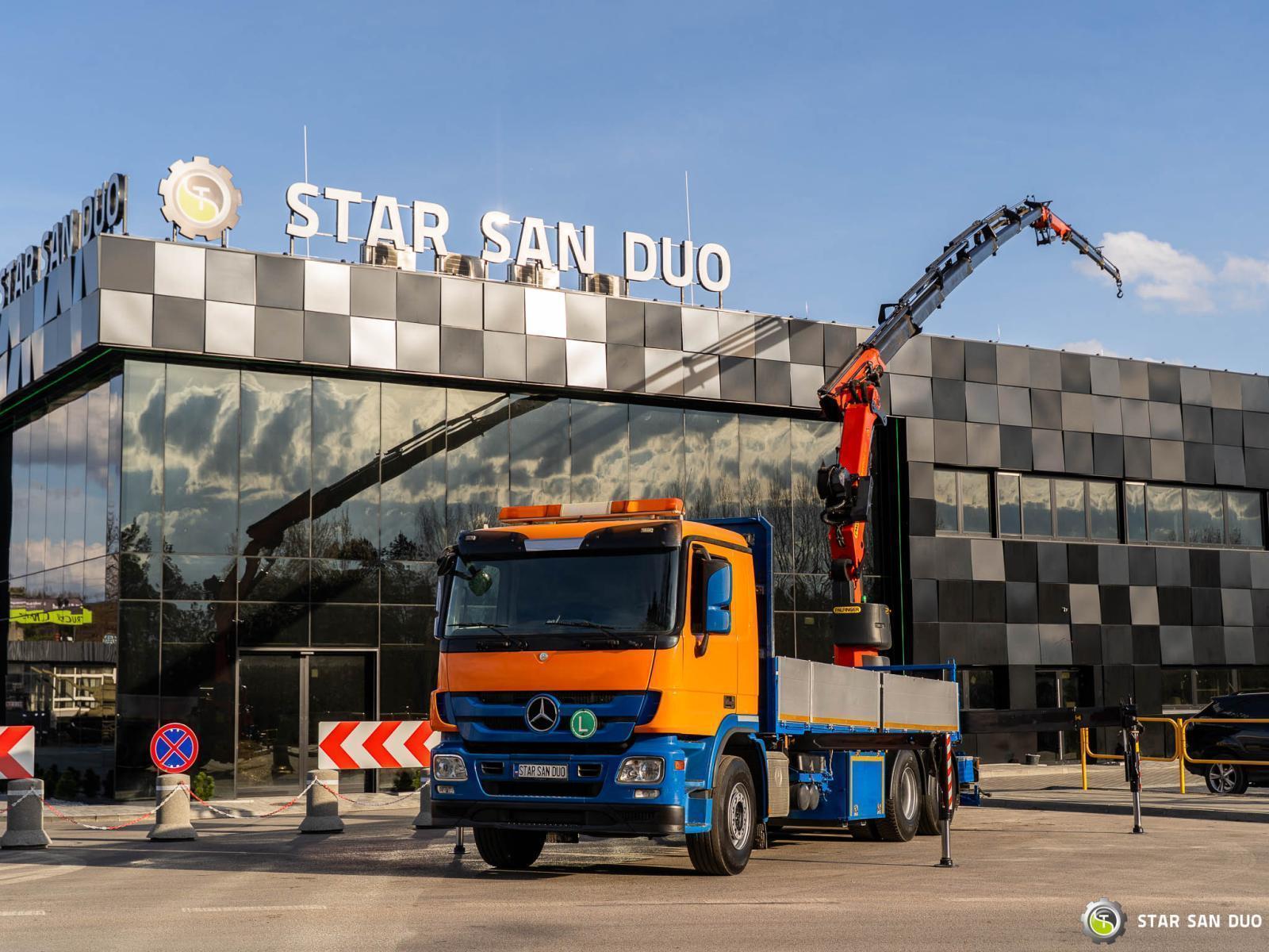 MERCEDES-BENZ ACTROS 2541 6x2 Palfinger PK 34002 SH HDS Żuraw Wciągarka