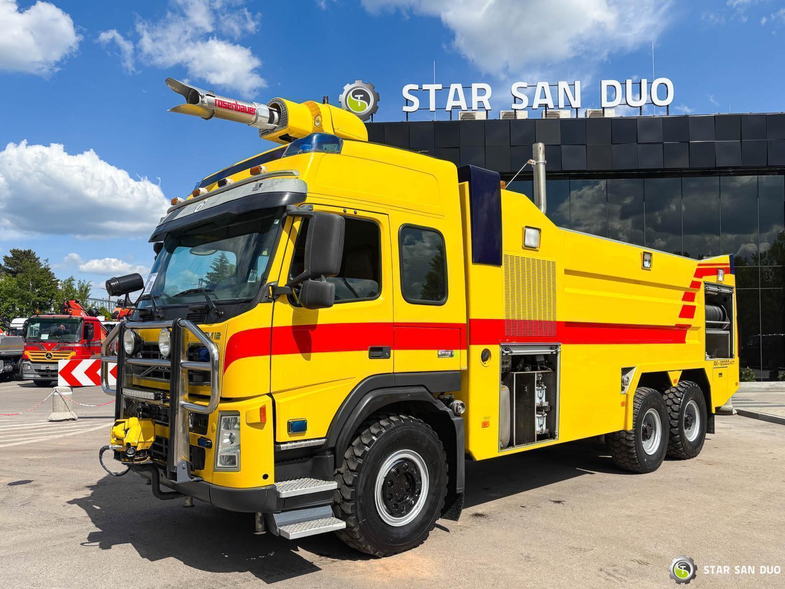 VOLVO FM 460 6x6 Rosenbauer Fire Truck LSP Water Tank
