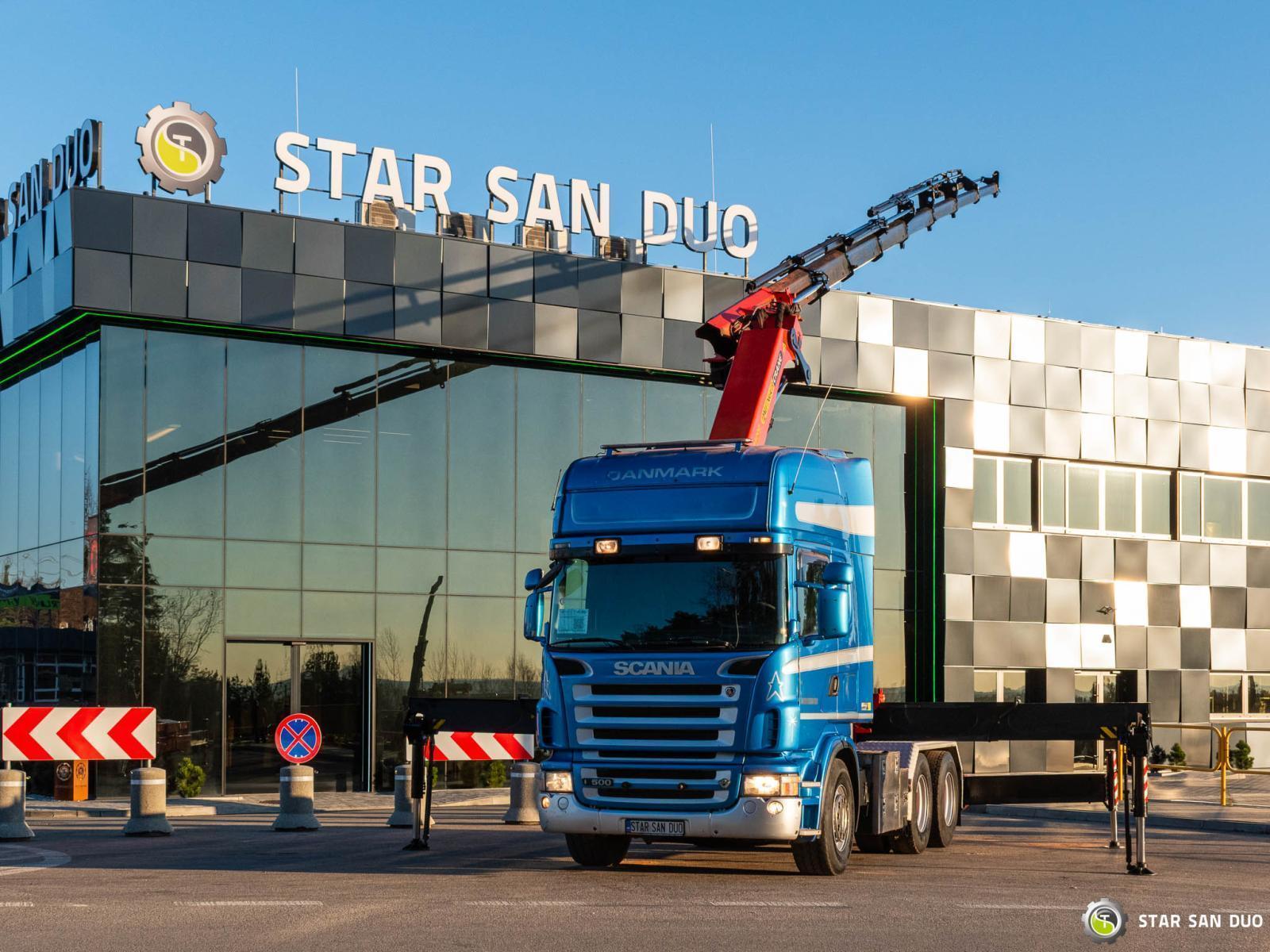 SCANIA R500 6x4 PALFINGER PK 44002 Crane Kran