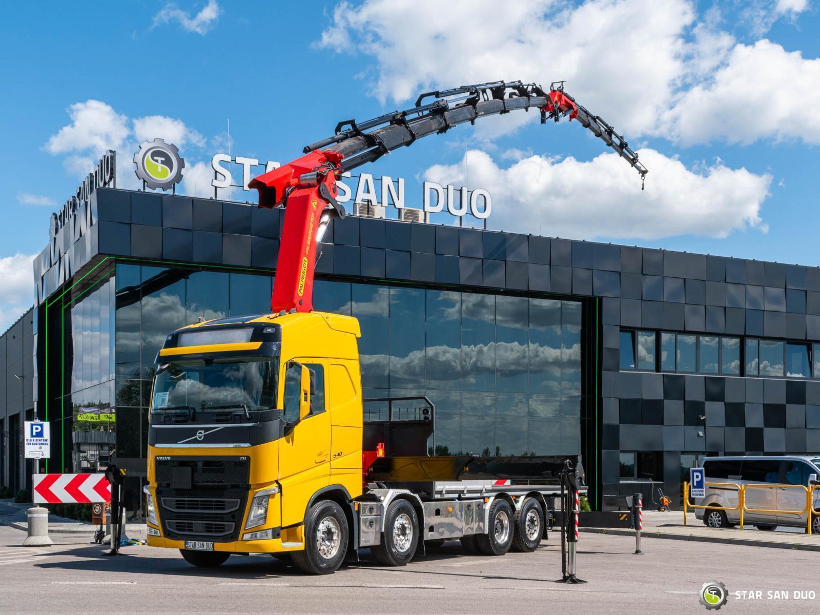 VOLVO FH 540 8x2 PALFINGER PK 65002 SH Fly Jib HDS Żuraw Crane