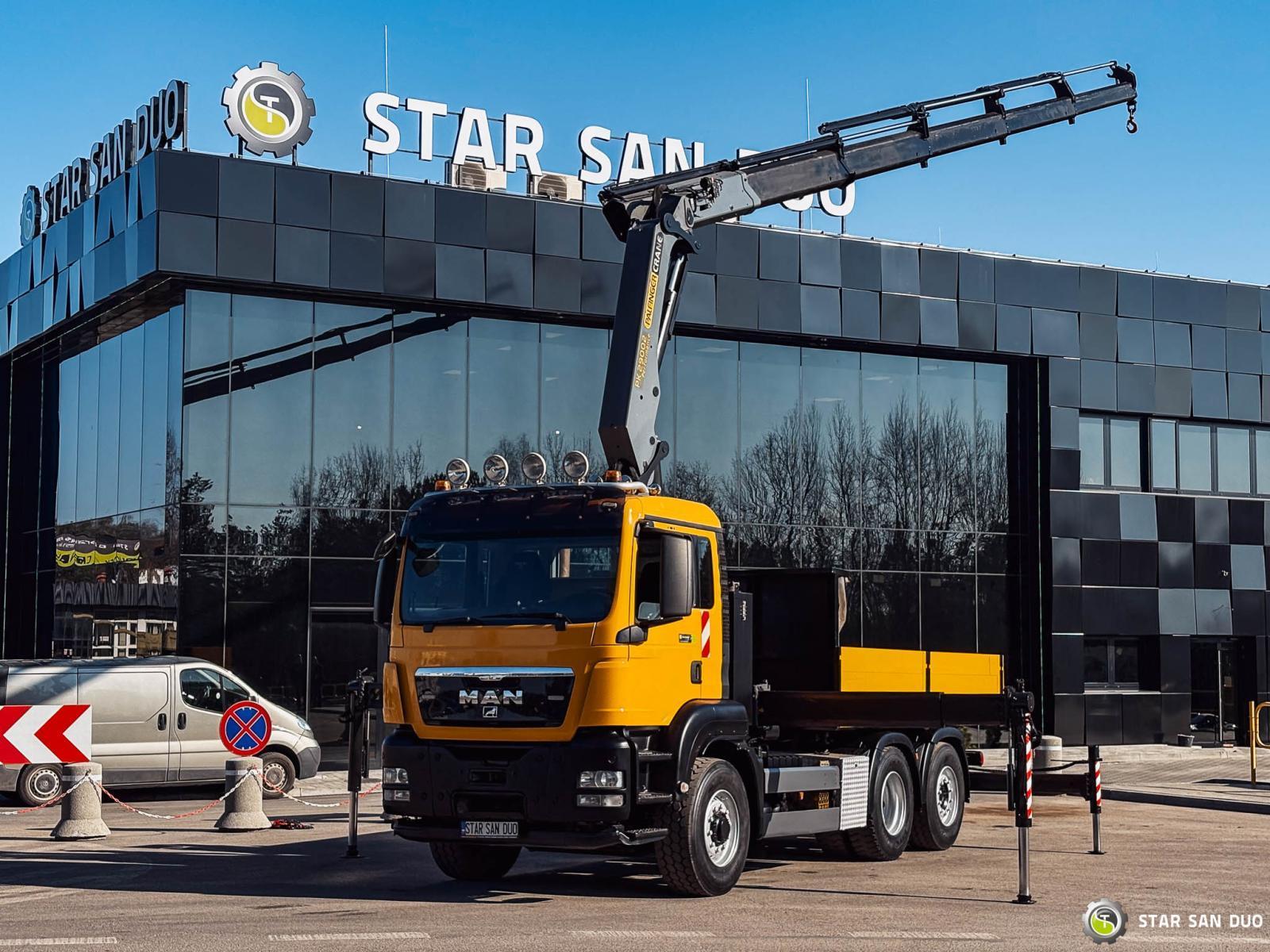 MAN TGS 28.480 6x4x4 H PALFINGER PK 29002 HDS Żuraw