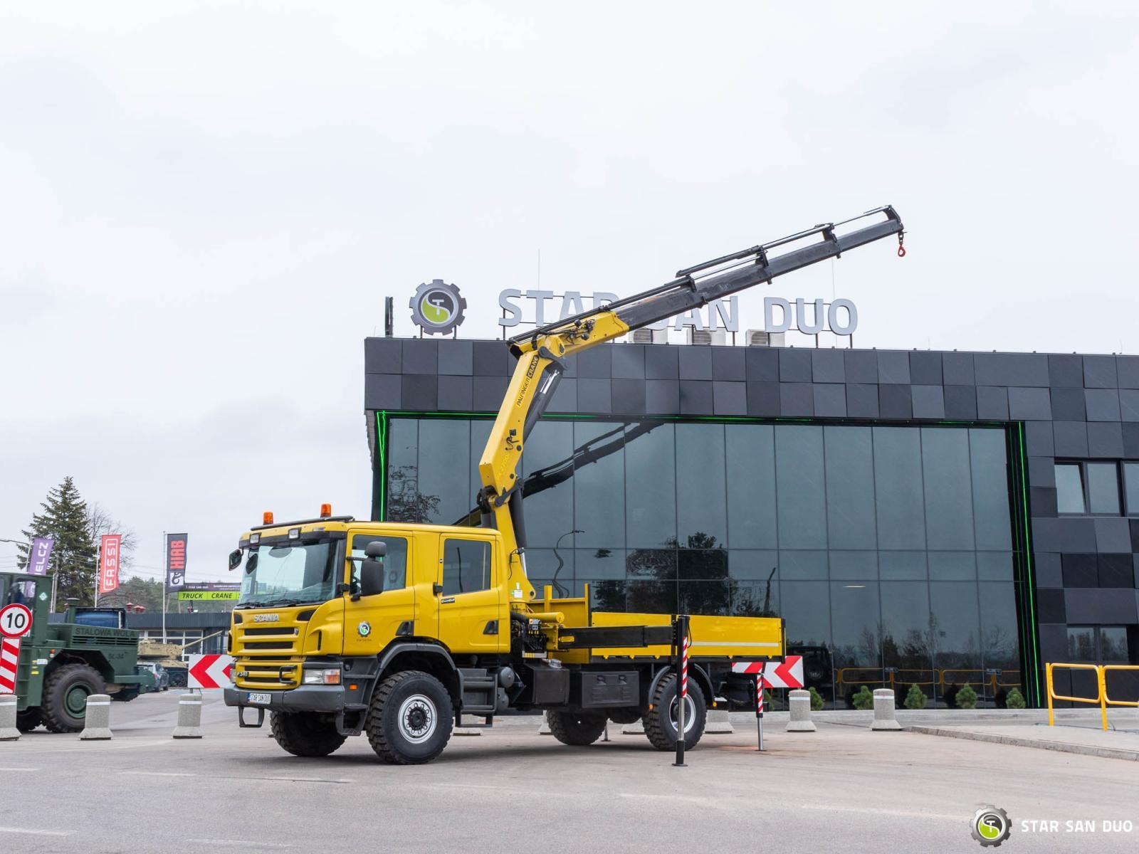 SCANIA P340 4x4 PALFINGER PK 27002 Crane