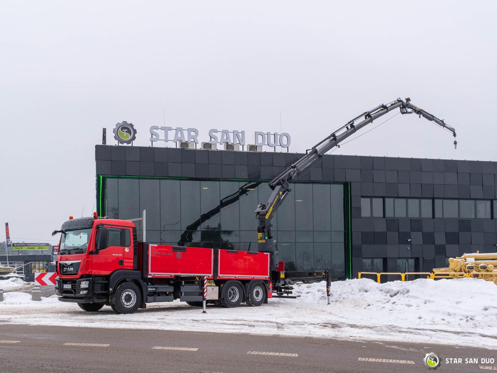 MAN TGS 26.480 6x2 PALFINGER PK 34002  Crane Fly Jib