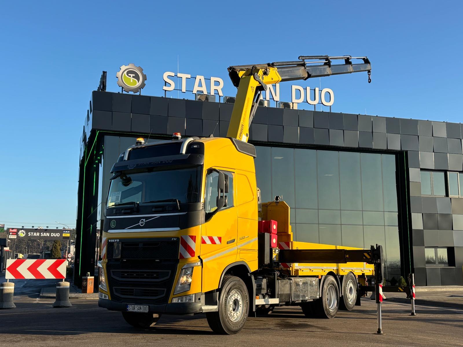 VOLVO FH 500 6x2 PALFINGER PK 34002 SH HDS Żuraw Crane Kran