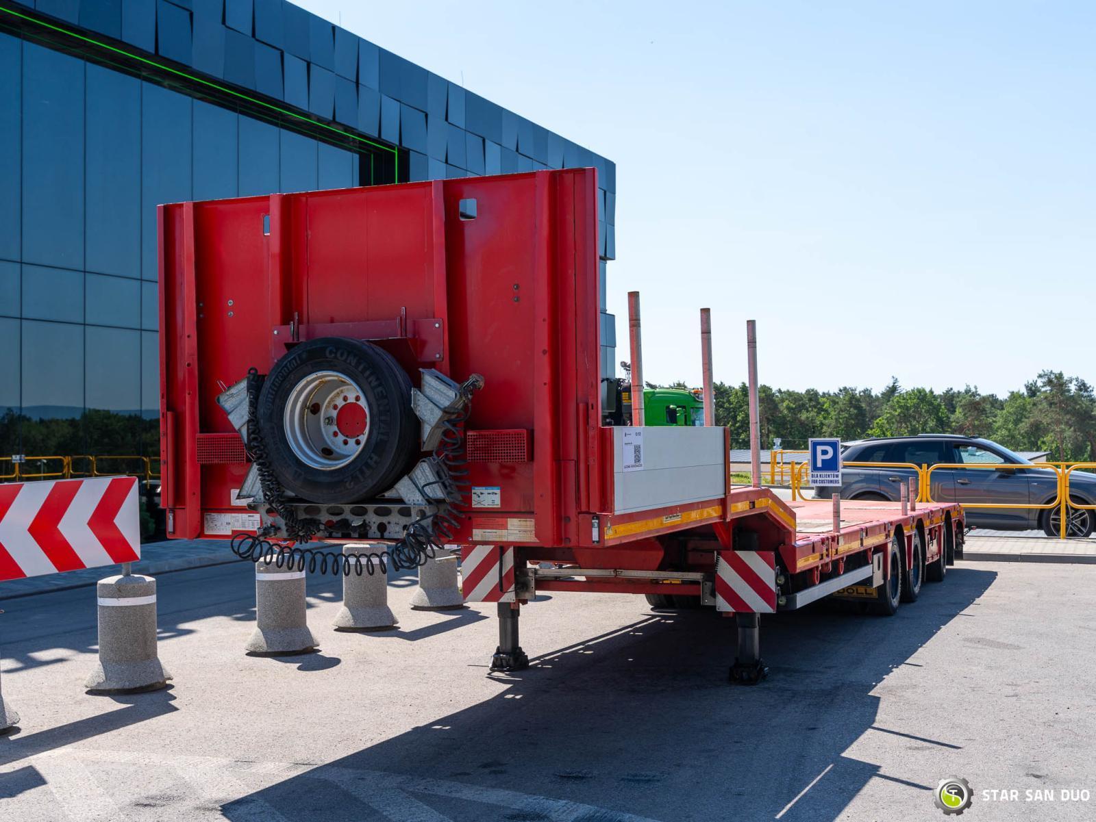 DOLL S3L Semitrailer Teleskop 3 Axle