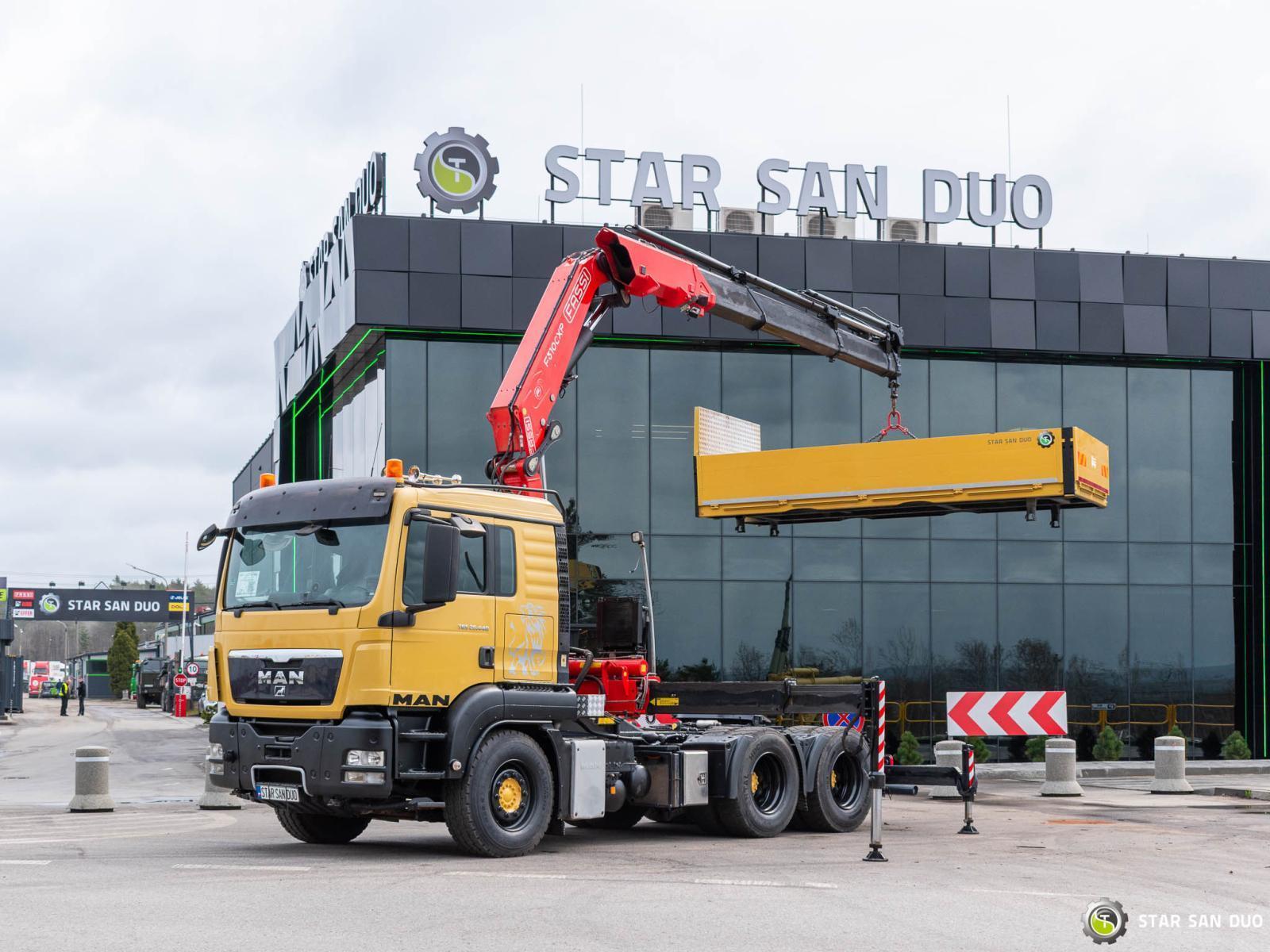 MAN TGS 26.440 6x4 FASSI F310CXP Crane Fifth Wheel
