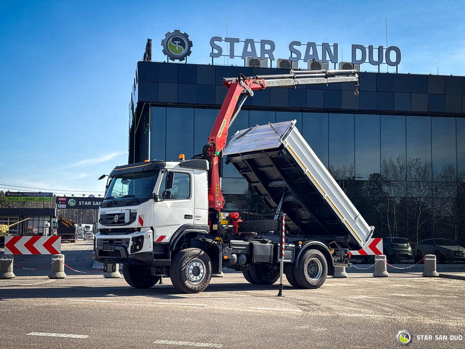 Volvo FMX 330 4x4 PALFINGER PK 13001 EURO 5 HDS Żuraw Wywrotka