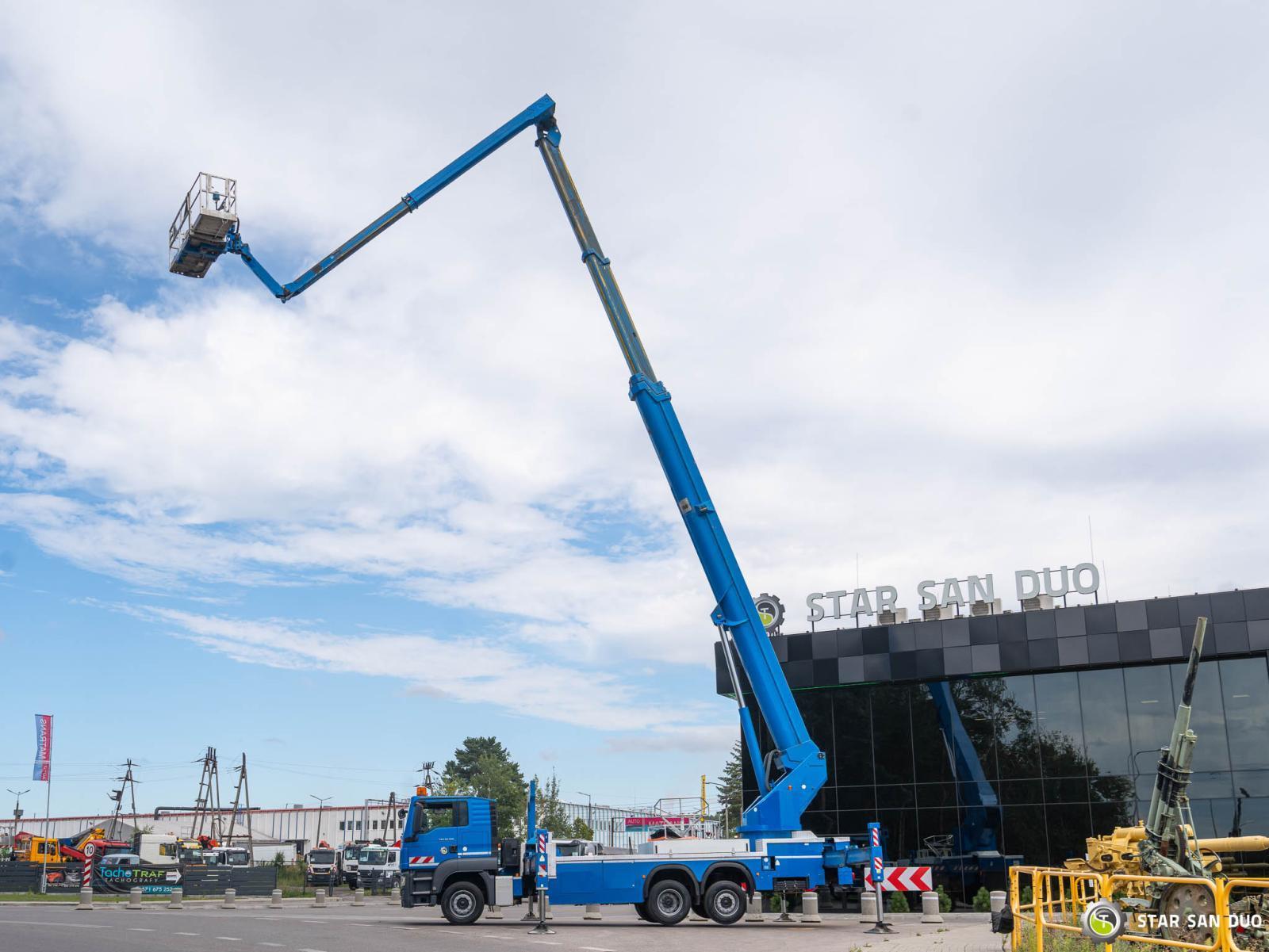 MAN TGS 26.360 6x2 Ruthmann T580 plataforma aérea 58 m