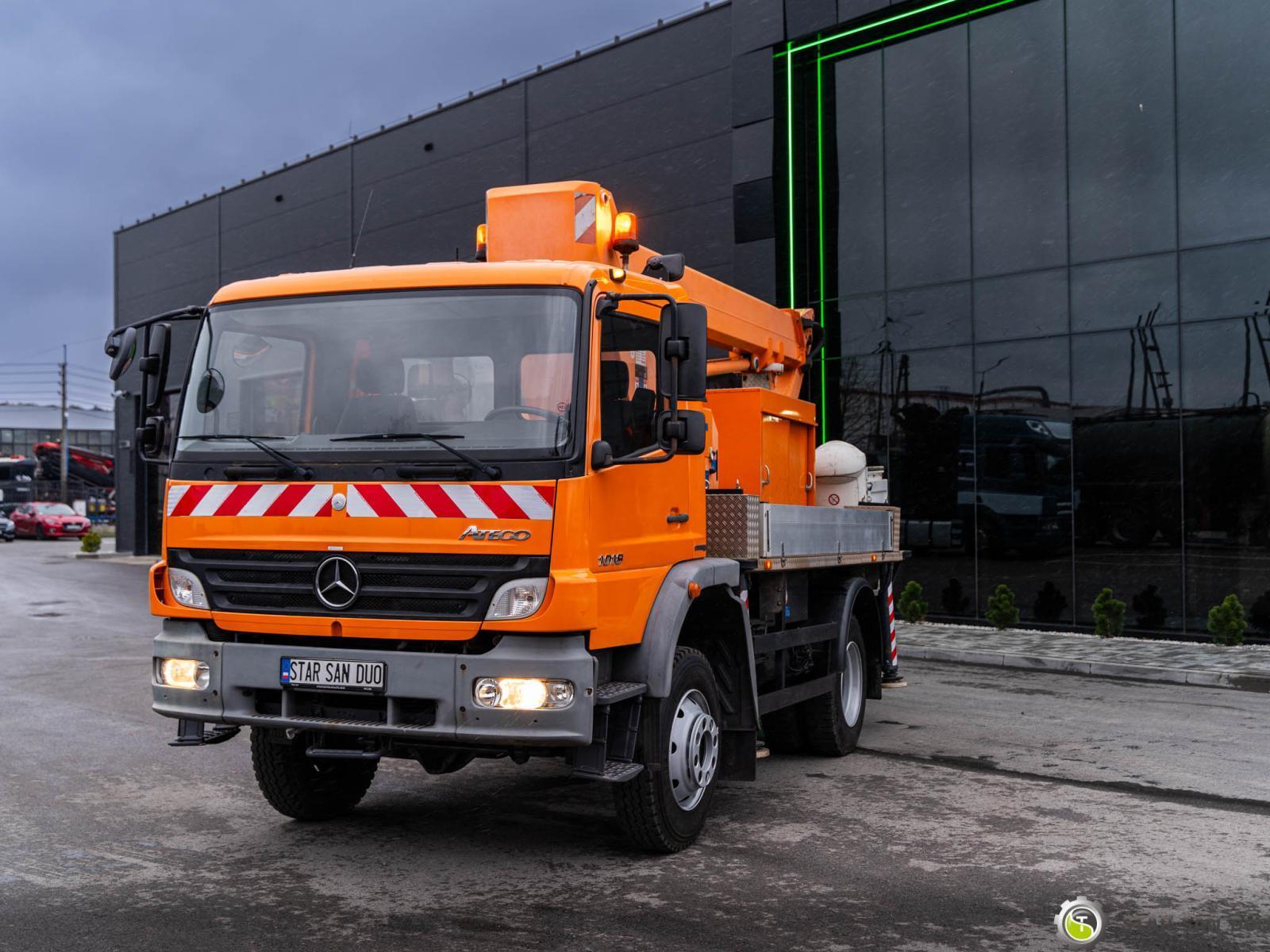 MERCEDES - BENZ ATEGO 1018 WUMAG WT 170 Podnośnik Koszowy 17 Metrów