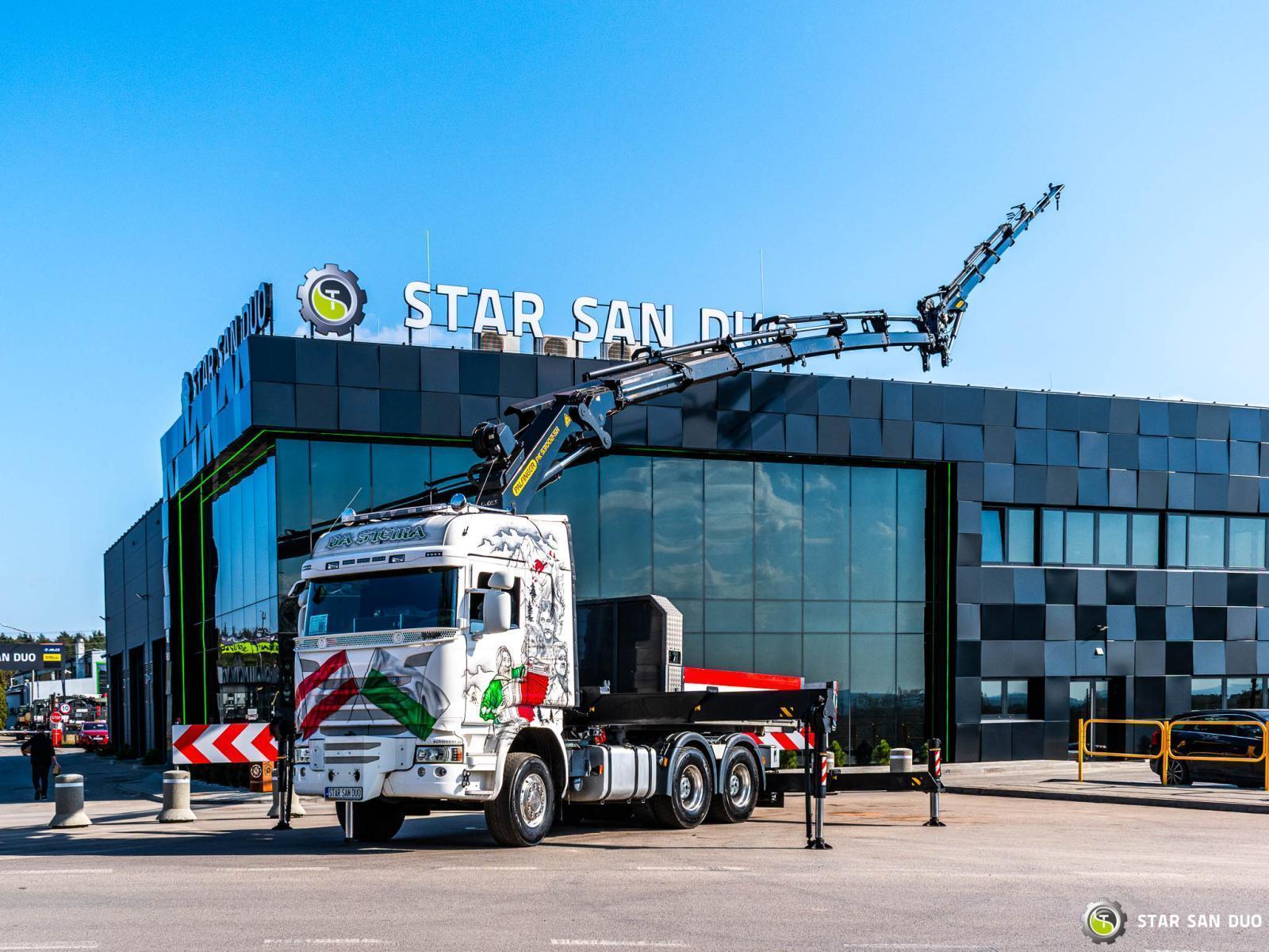 SCANIA R450 6x4 PALFINGER PK 53002 SH Crane Fly Jib 5th