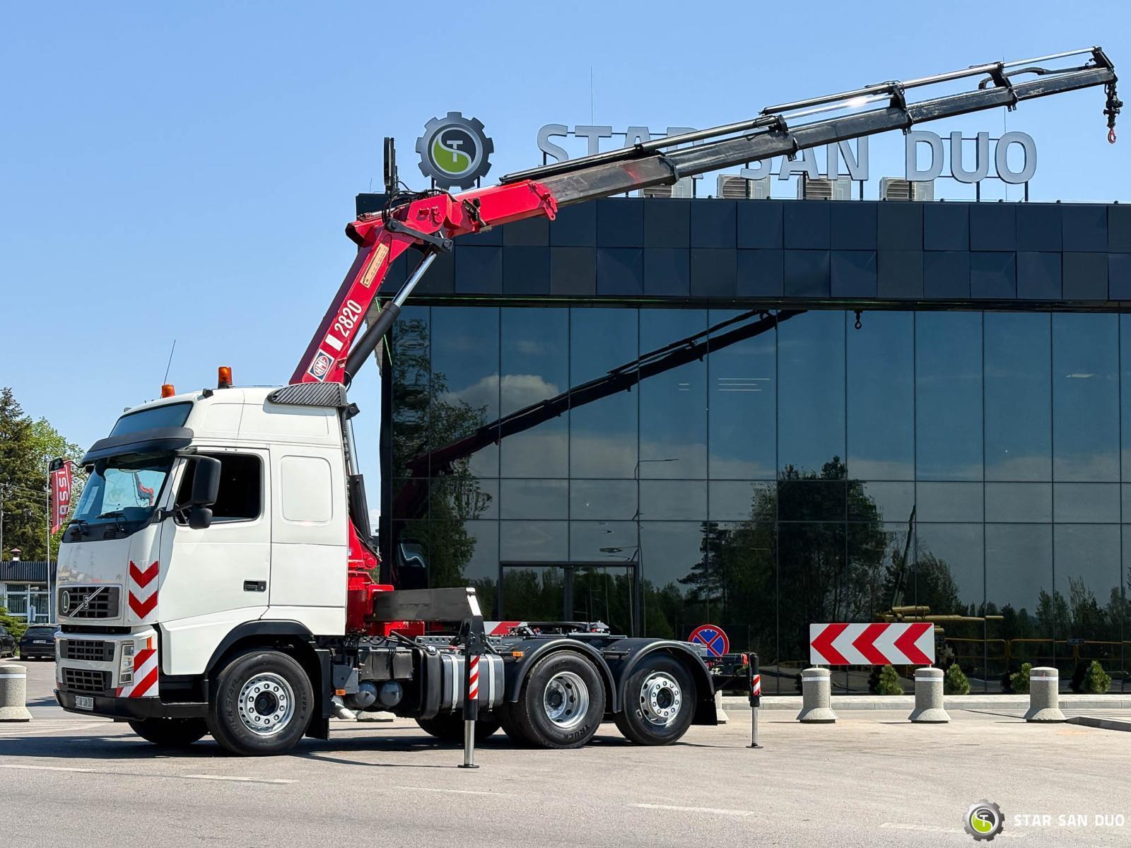 VOLVO FH480 6x2 HMF 2820-K6 HDS Crane Tractor