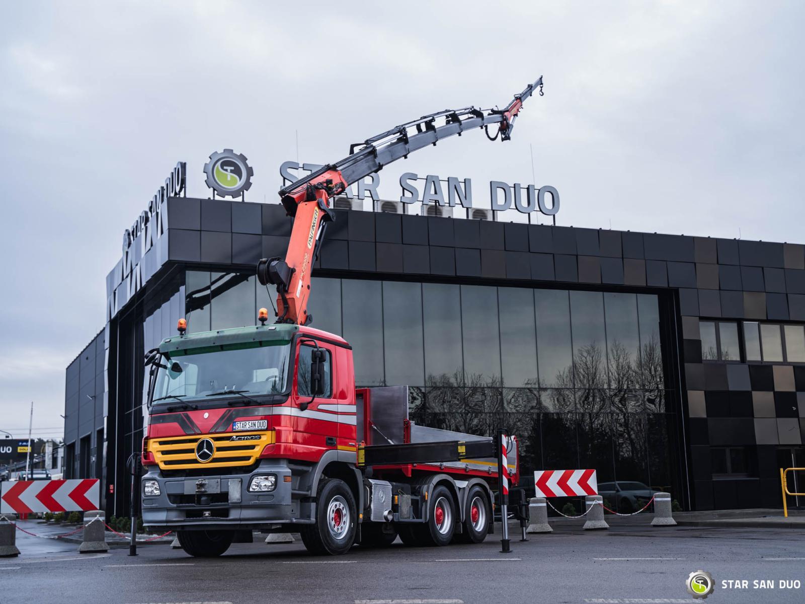 Mercedes-Benz ACTROS 2648 6x4 PALFINGER PK 29002 Fly Jib Winch