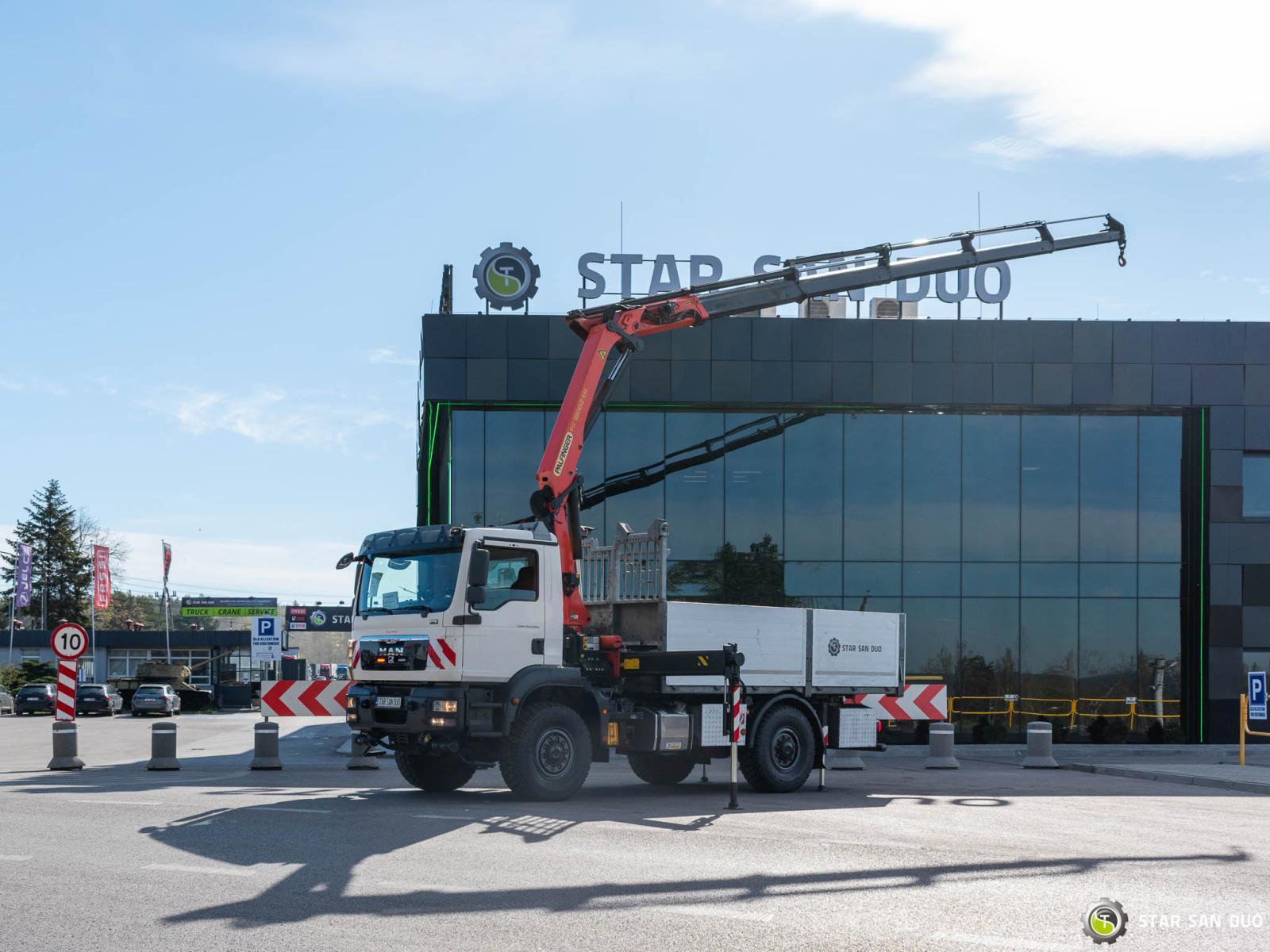 MAN TGM 18.340 4x4 Palfinger PK 18002 Crane