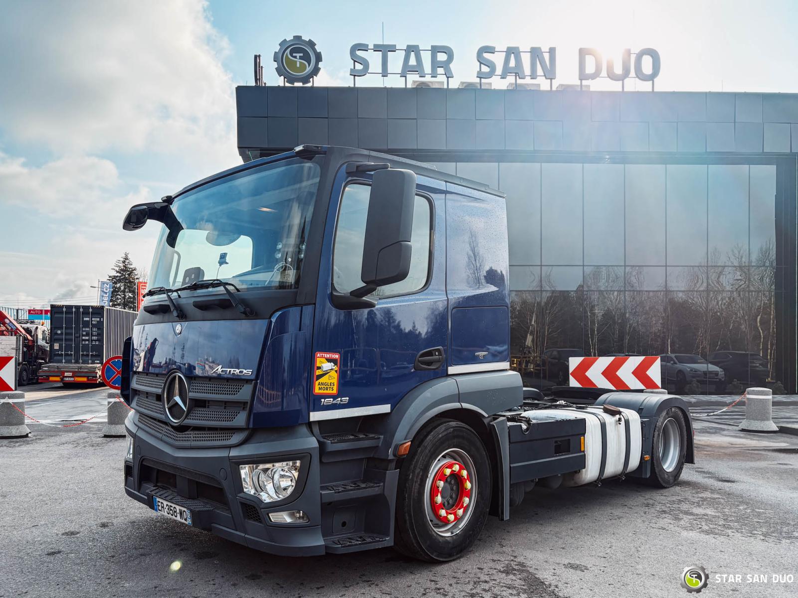 Mercedes-Benz ACTROS 1843 4x2 EURO 6 Laweta LOHR