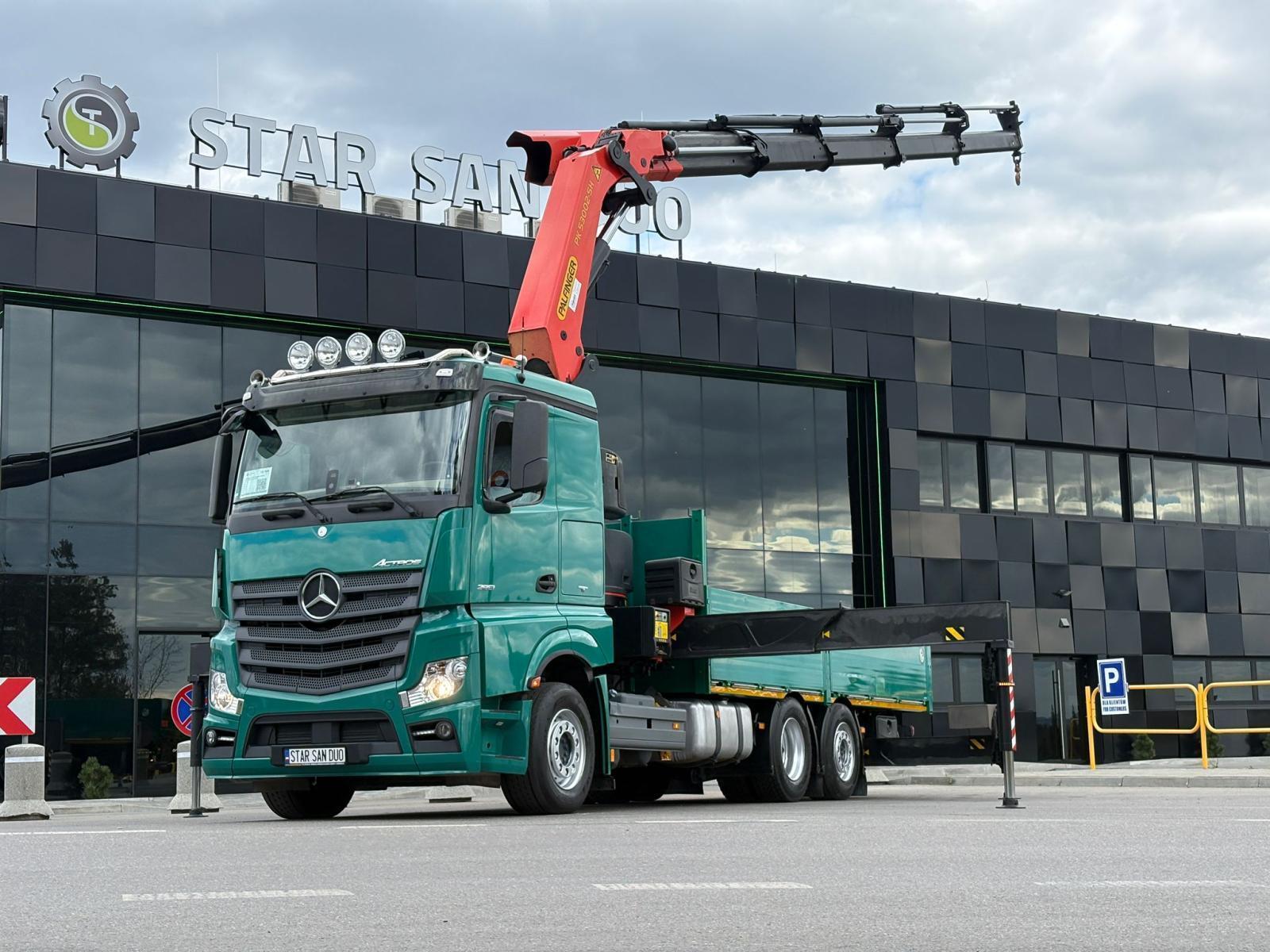 MERCEDES-BENZ ACTROS 2851 6x2 PALFINGER PK 53002 SH CRANE