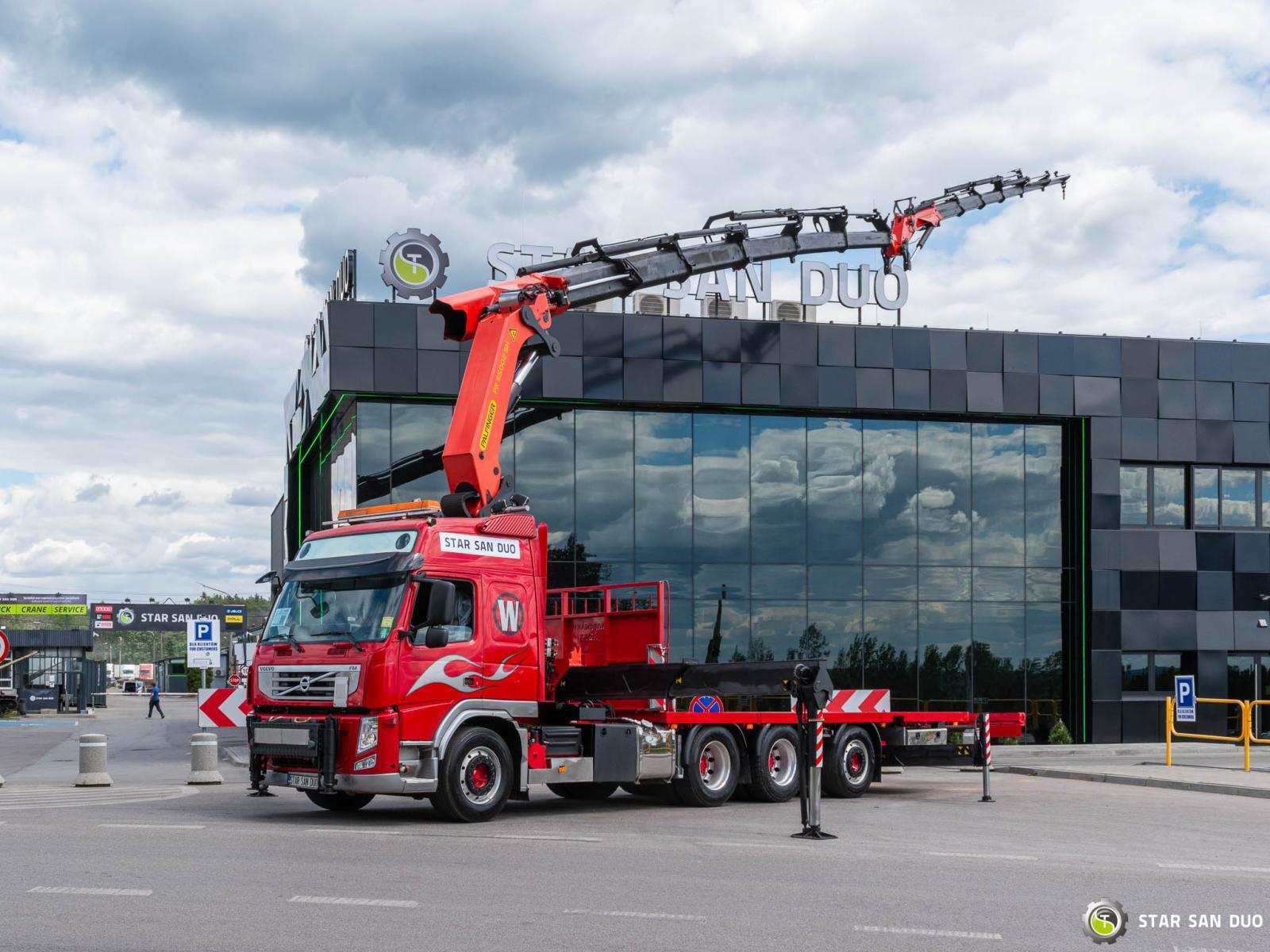 VOLVO FM460 8x4 PALFINGER PK 65002 SH Crane Fly Jib