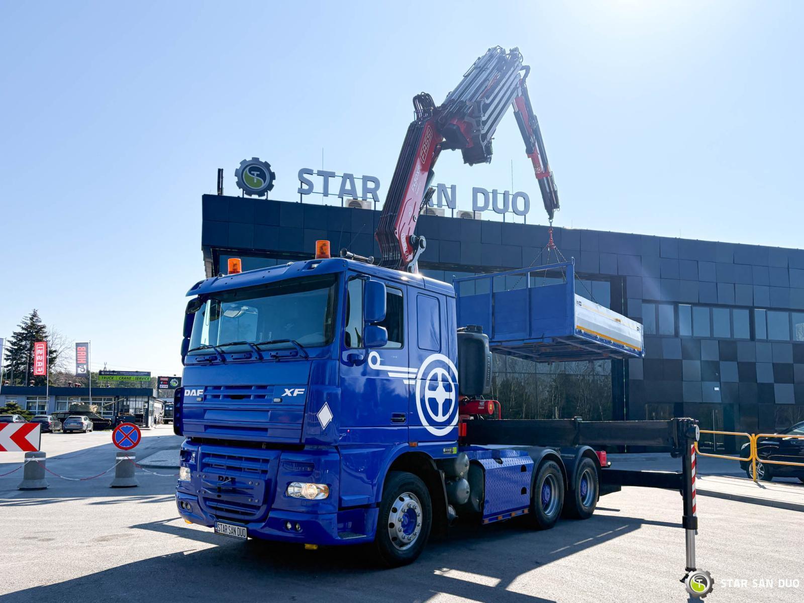 DAF XF 105.510 6x4 FASSI 450 FLY JIB Winch 5th