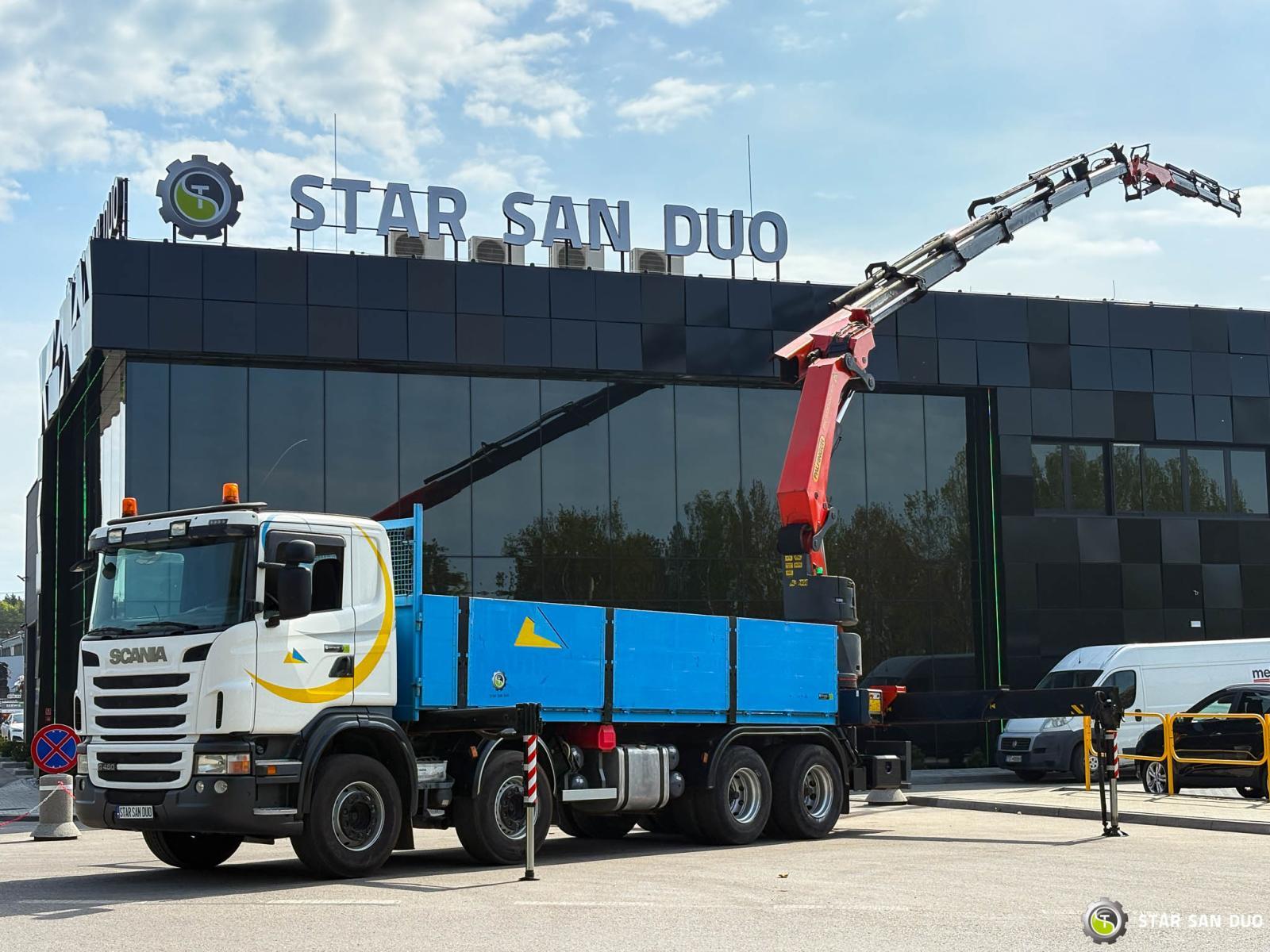 SCANIA G480 8x4 PALFINGER PK 50002 Żuraw 5200 h