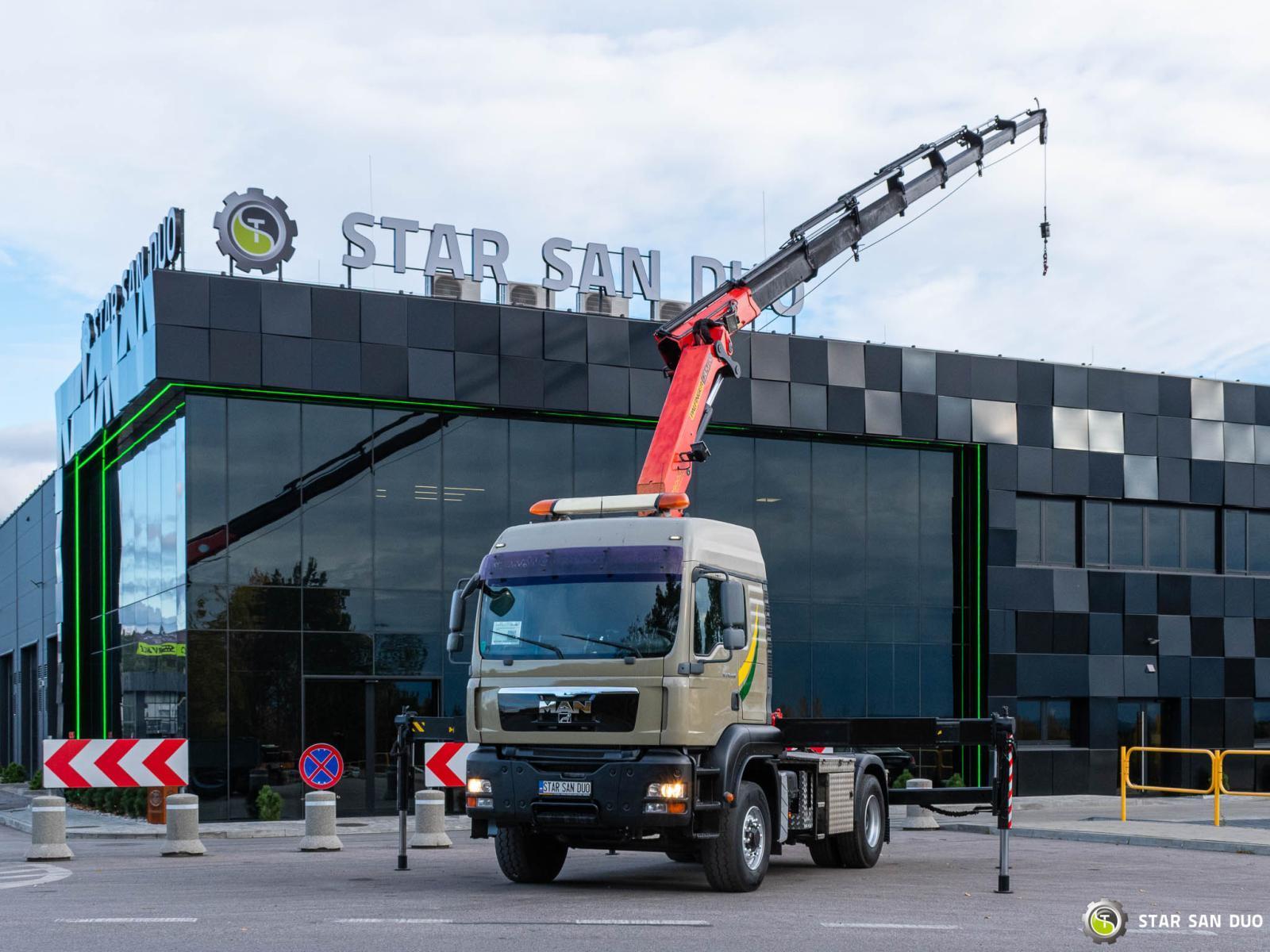 MAN TGA 18.440 4x4 PALFINGER PK 29002 Crane Winch