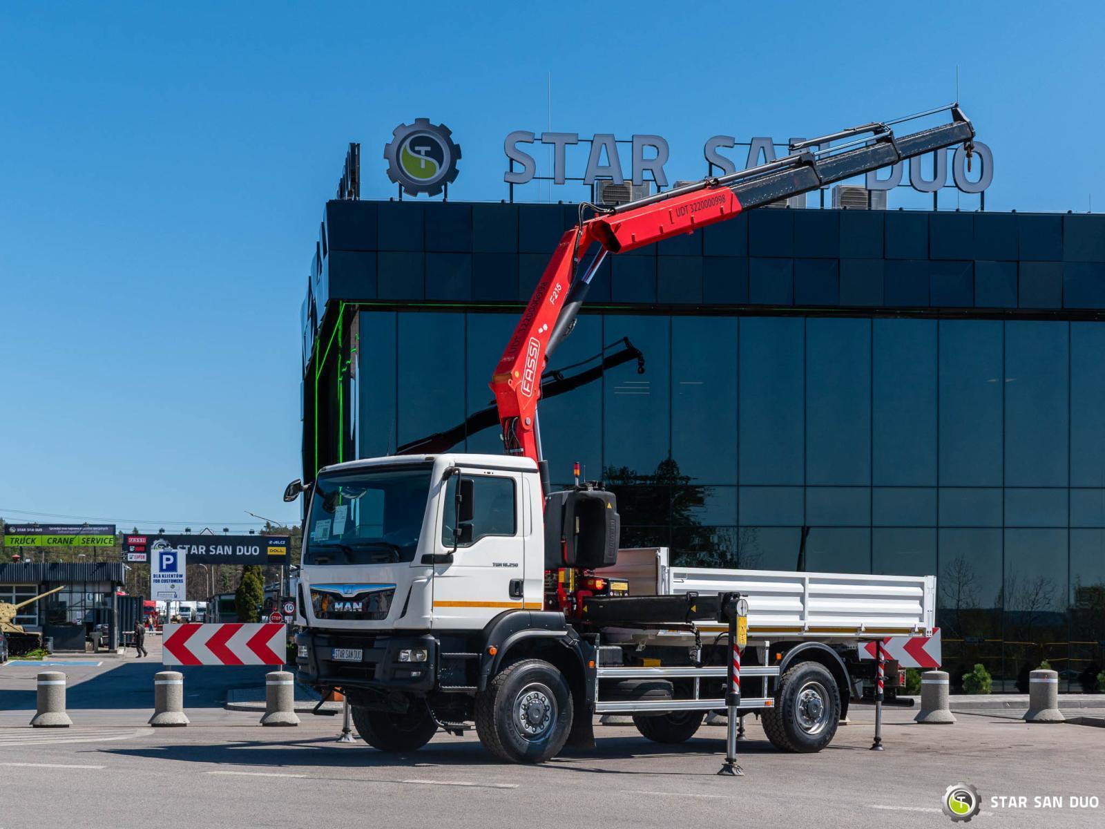 MAN TGM 18.250 4x4 Fassi F215A.0.23 Active HDS Crane