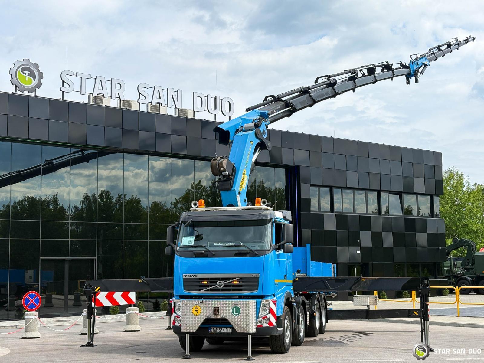 VOLVO FH 500 8x4 Palfinger PK 92002 SH Fly Jib Winch