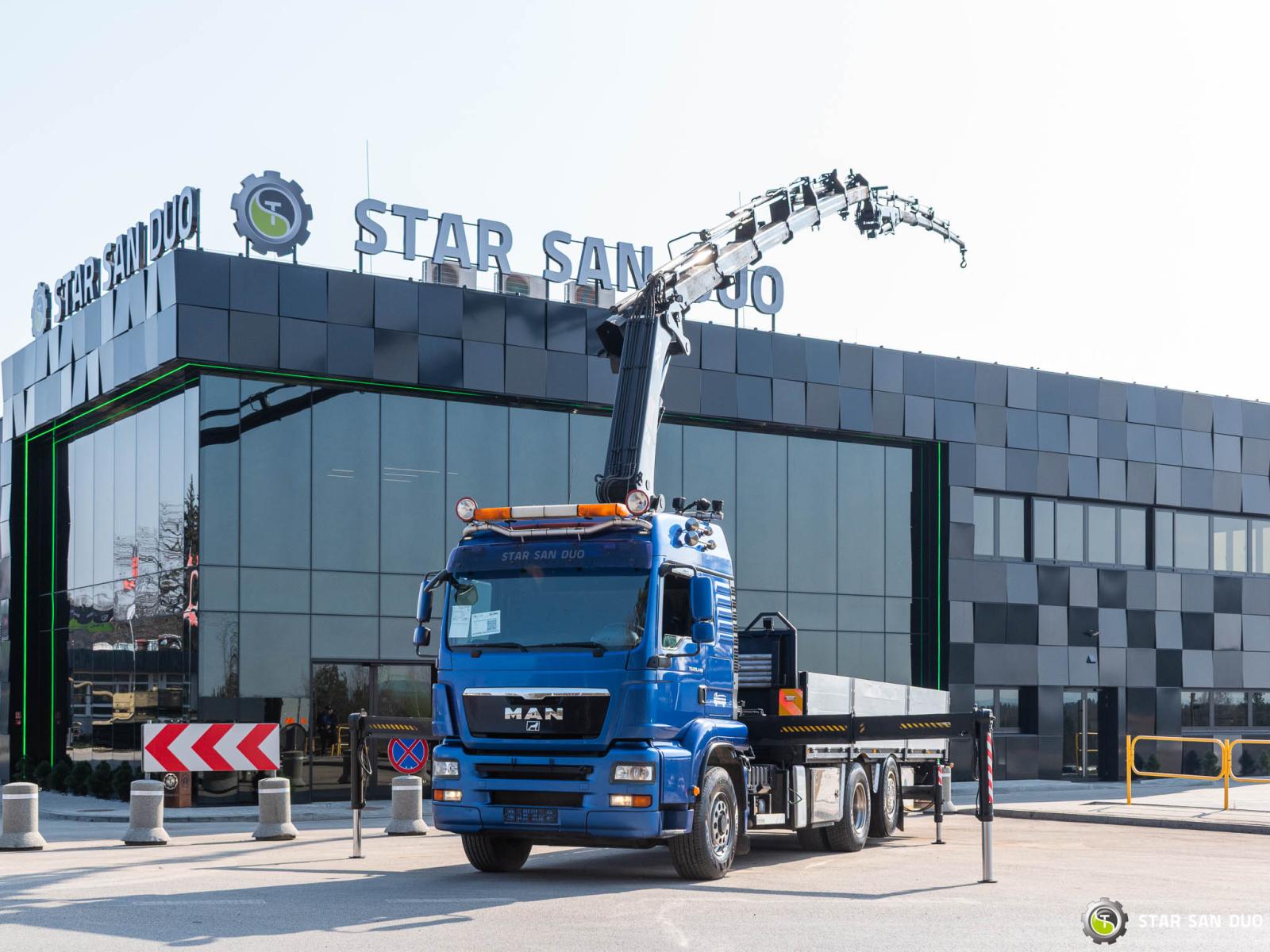 MAN TGA 26.440 6x4 HIAB 322-6 HIPRO Fly Jib