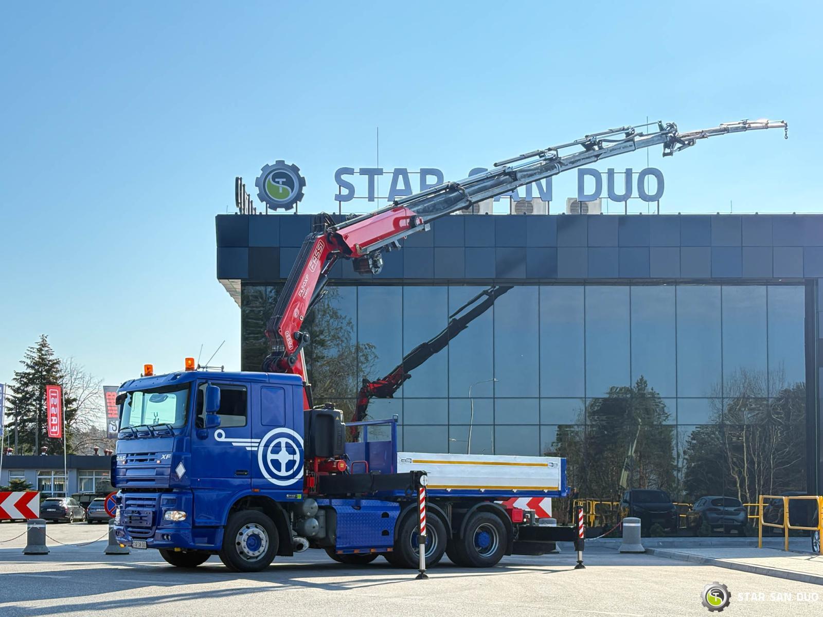 DAF XF 105.510 6x4 FASSI 450 FLY JIB Wciągarka HDS Żuraw