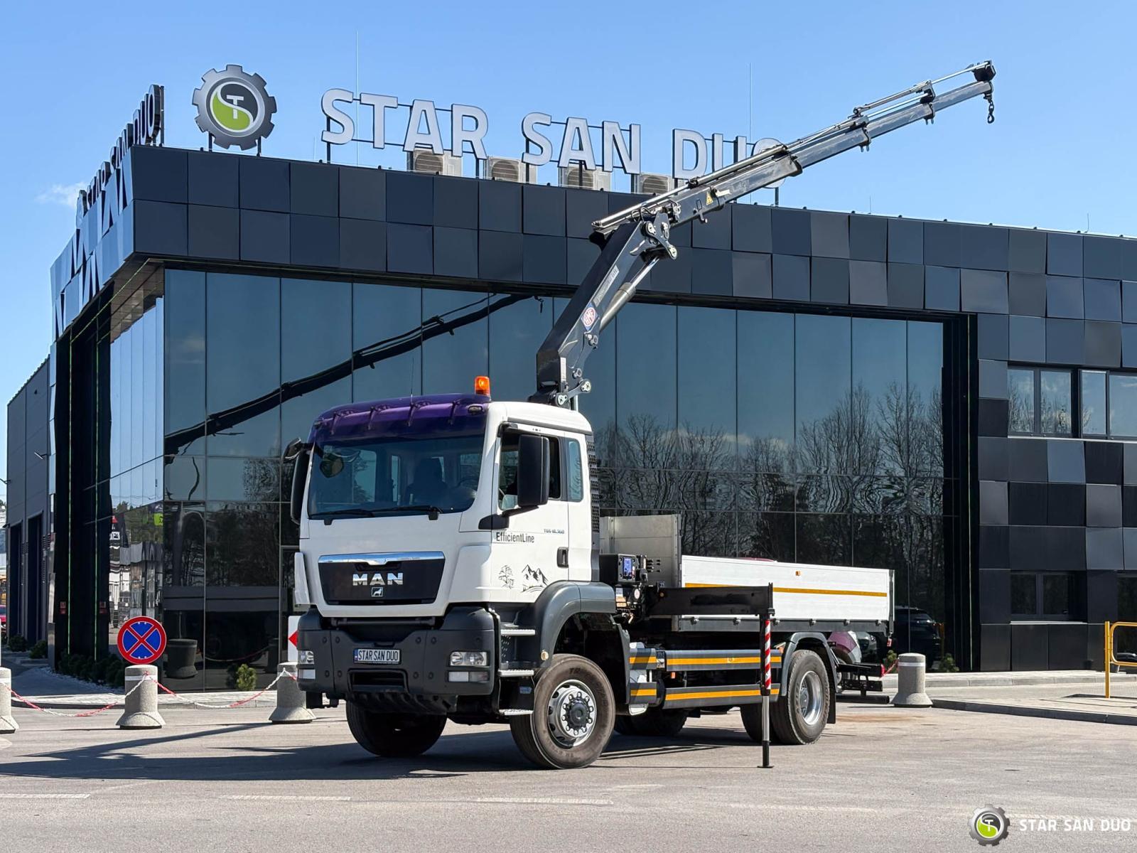 MAN TGS 18.360 4x4 HMF 1720 K-4 HDS Żuraw Crane