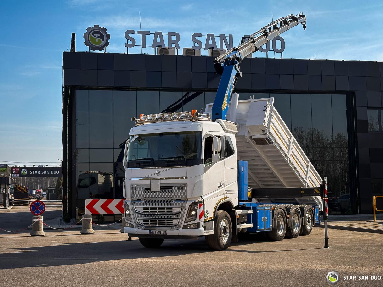VOLVO FH 16.550 8x4 Palfinger PK 34002-SH HDS Wywrotka Rotator