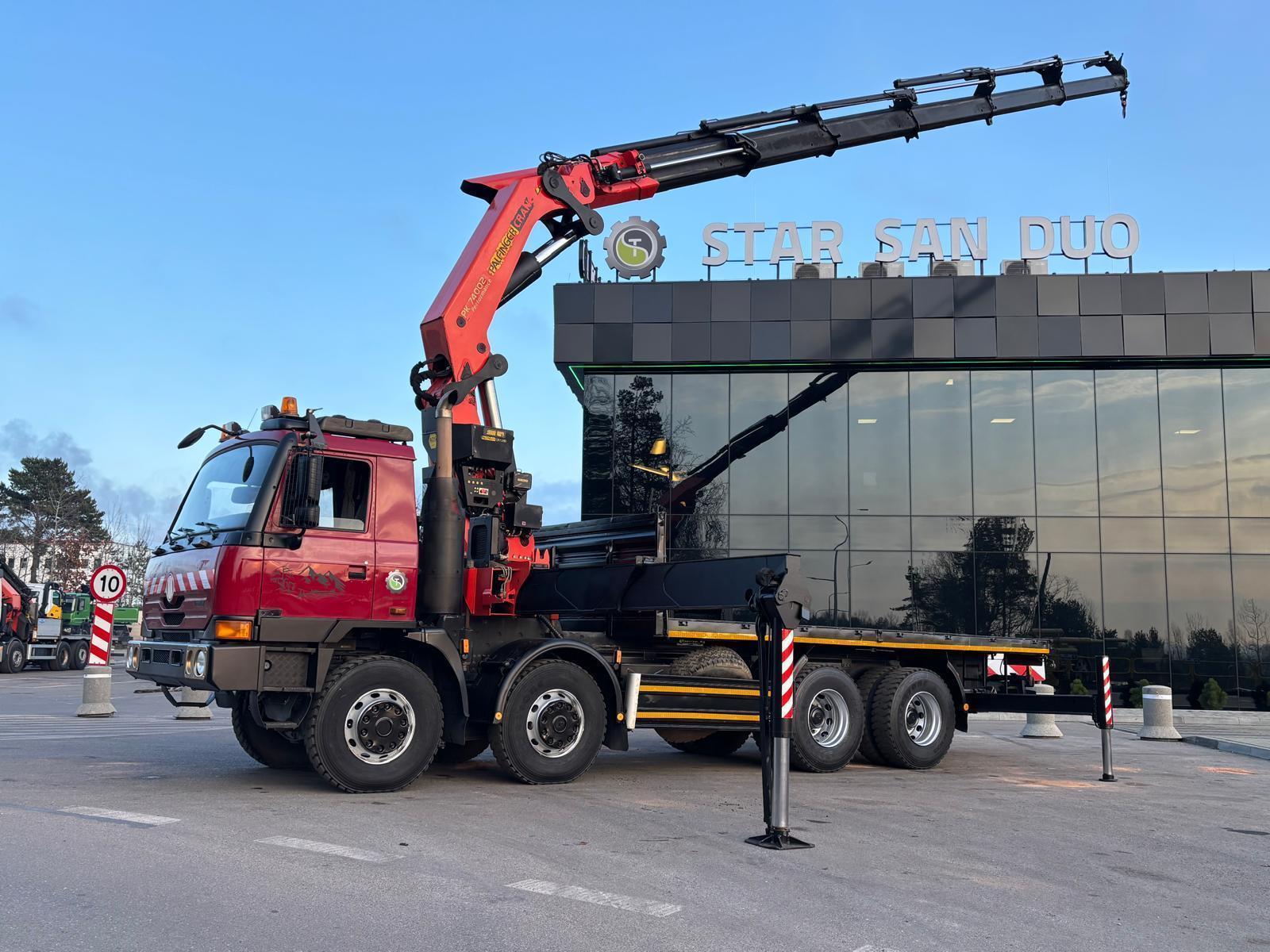 TATRA T815 8x8 PALFINGER PK 74002 Crane Kran