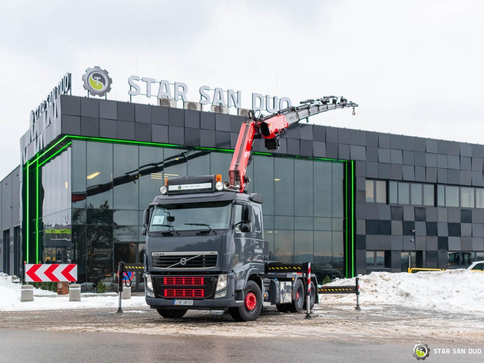 VOLVO FH540 6x2 FASSI F455RA.2.28 HDS Żuraw Wciągarka