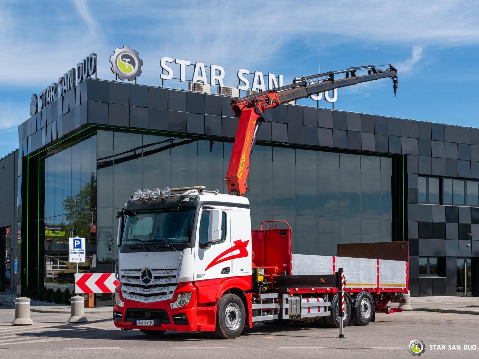 MERCEDES-BENZ ACTROS 2542 6x2 Palfinger PK 22002 EH HDS Żuraw Rotatot Winda