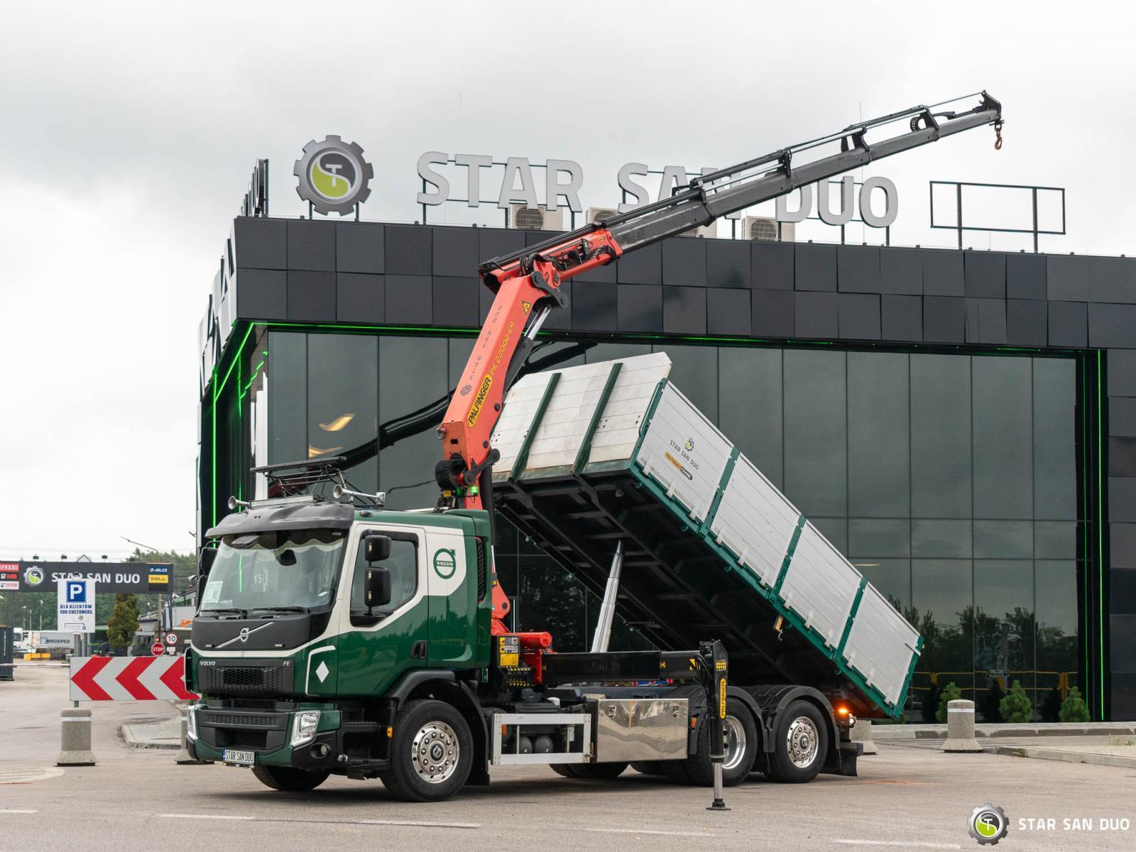 Volvo FE 320 6x2 Palfinger PK 22002 EH Grúa Volquete