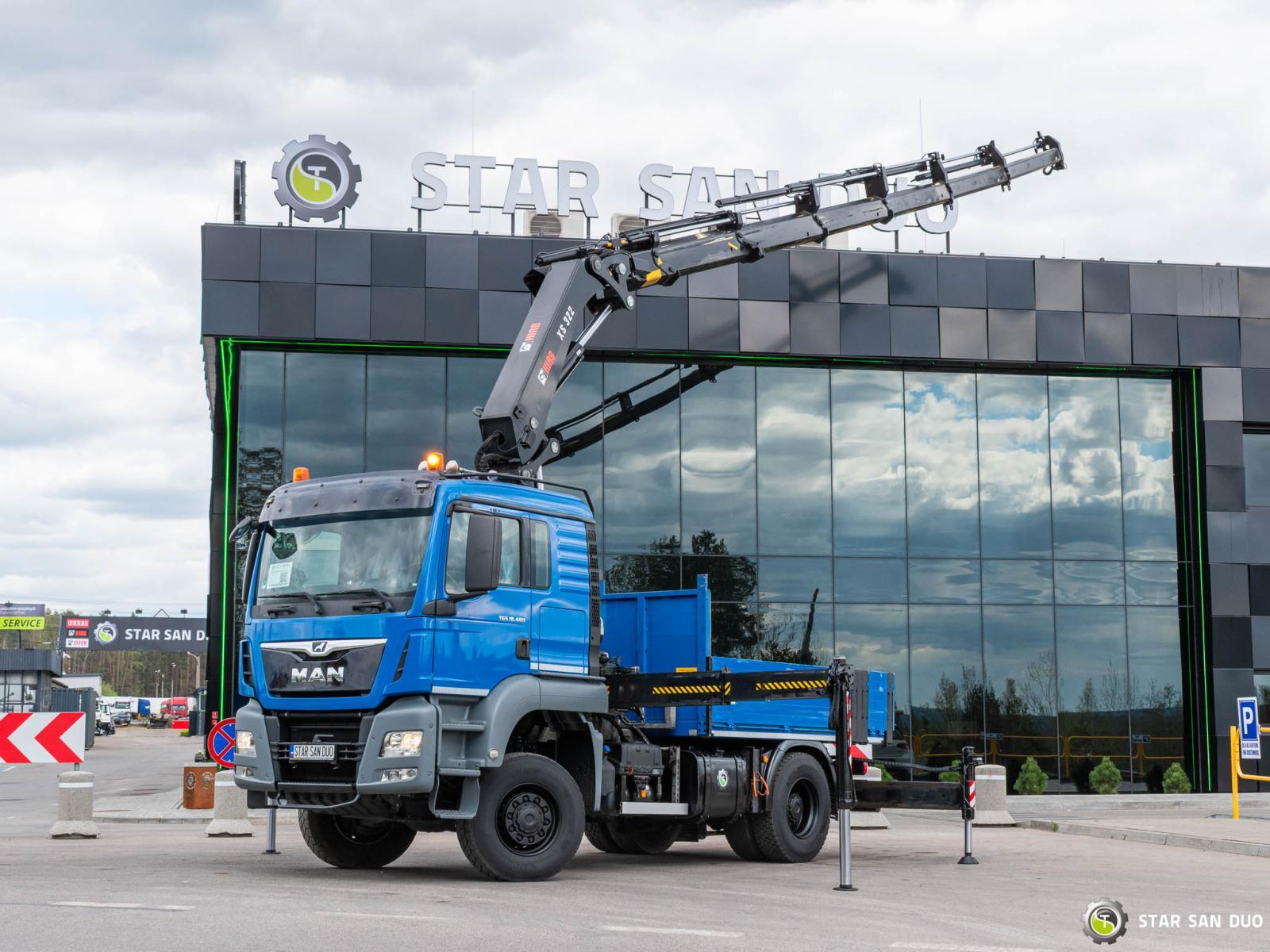 MAN TGS 18.460 4x4 HIAB 322 E-6 Hipro Crane