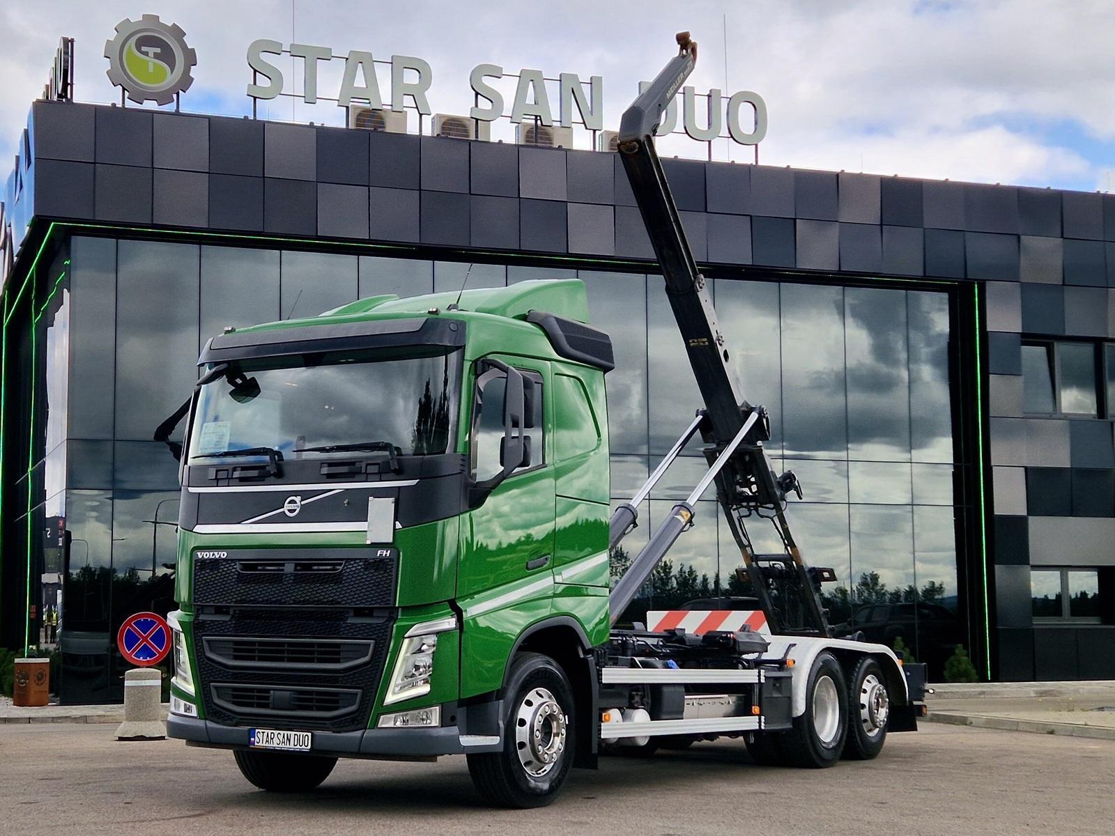 VOLVO FH460 6x2 MEILLER RS 21.70 Hakowiec
