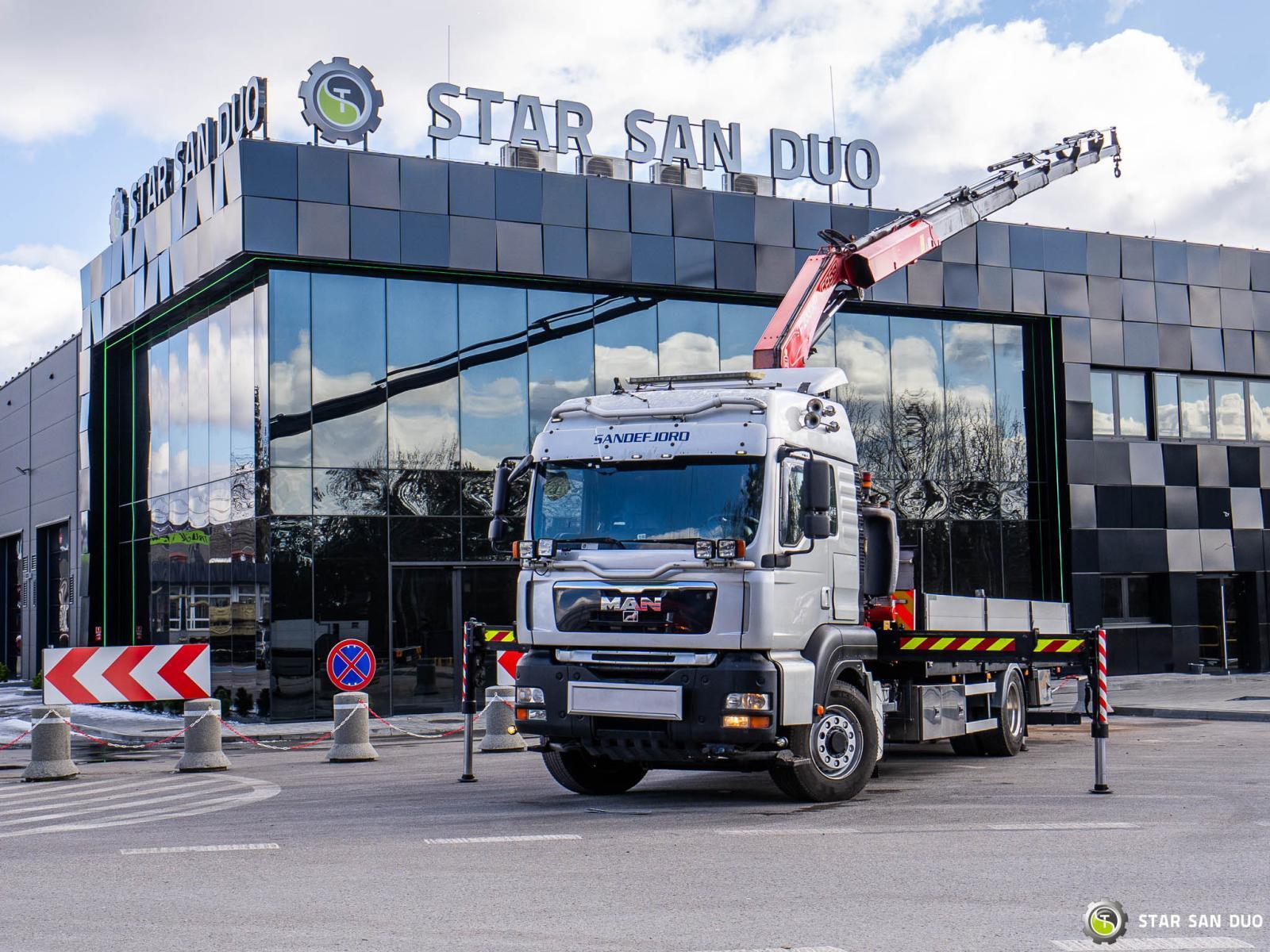 MAN TGA 18.350 4x4 Fassi F235 HDS Żuraw Crane Kran
