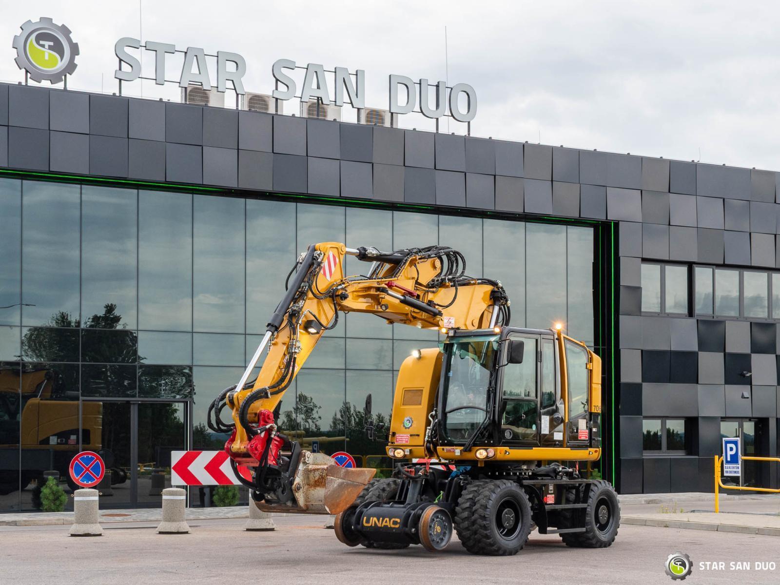 UNAC 22 TRR CAT Koparka Dwudrogowa Dwudrożna