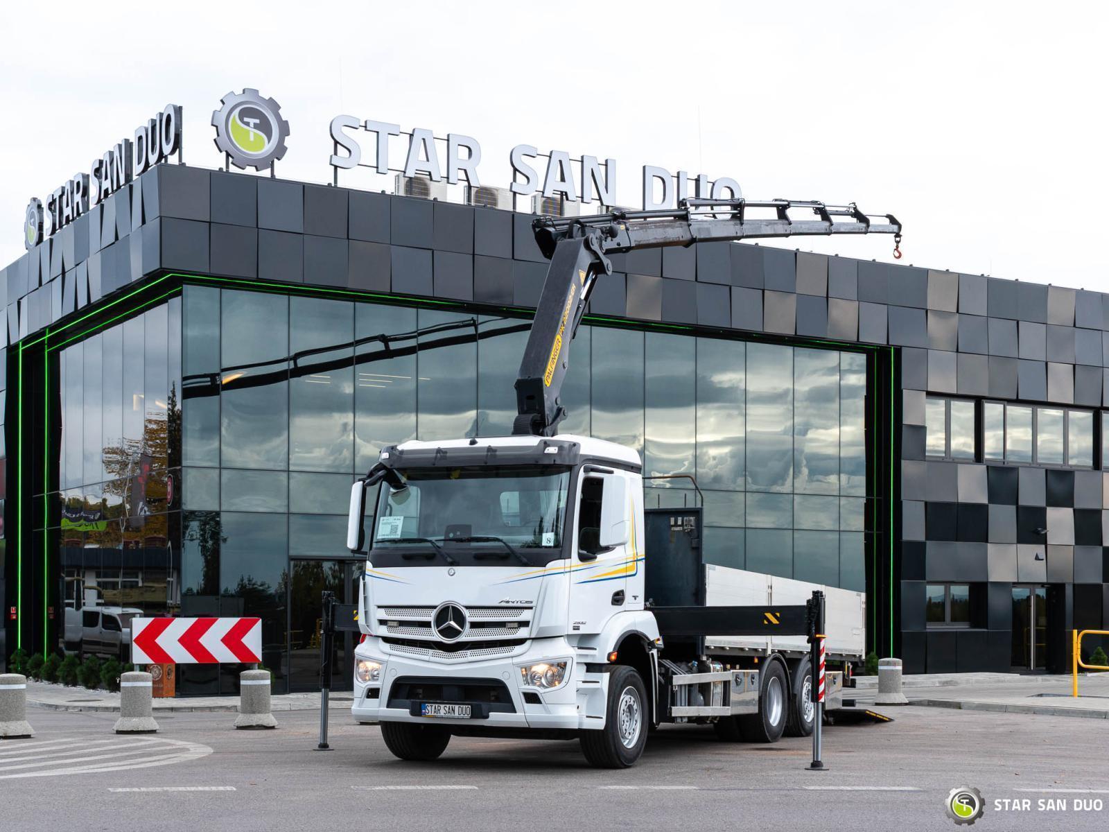 MERCEDES BENZ AROCS 2532 6x2 PALFINGER PK 22002 EH Crane Kran