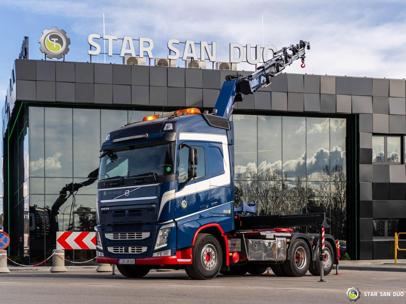 VOLVO FH 500 6x2 HMF 3220-K5 HDS Żuraw  Euro 6