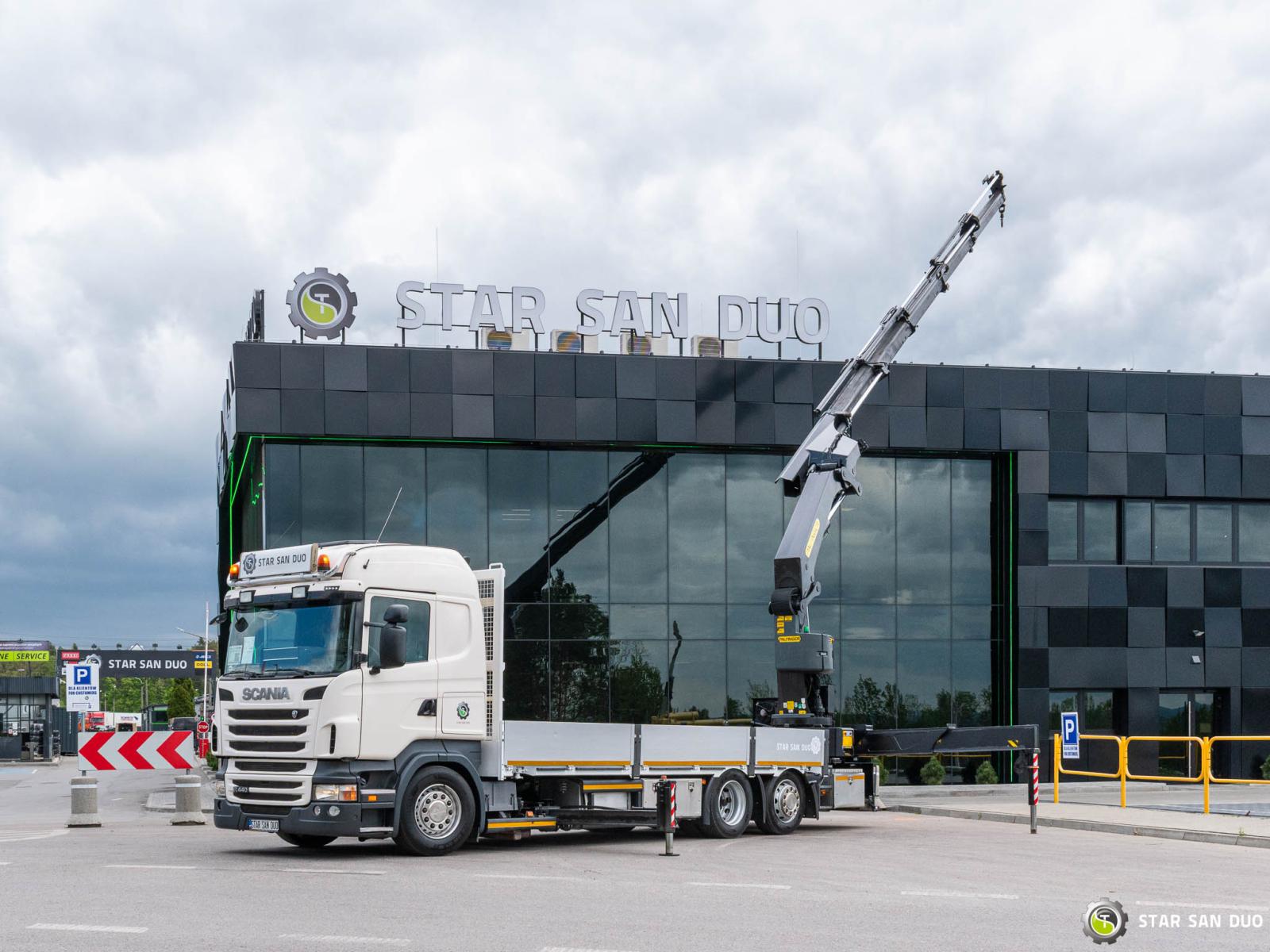 SCANIA R440 6x2 PALFINGER PK 40002 EH HDS Żuraw Crane