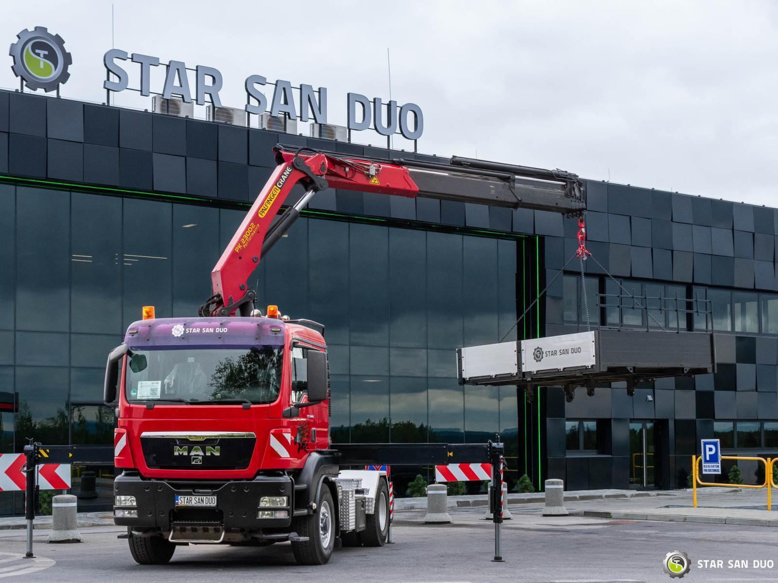 MAN TGS 18.440 4x4H PALFINGER PK 23002 Crane Tractor