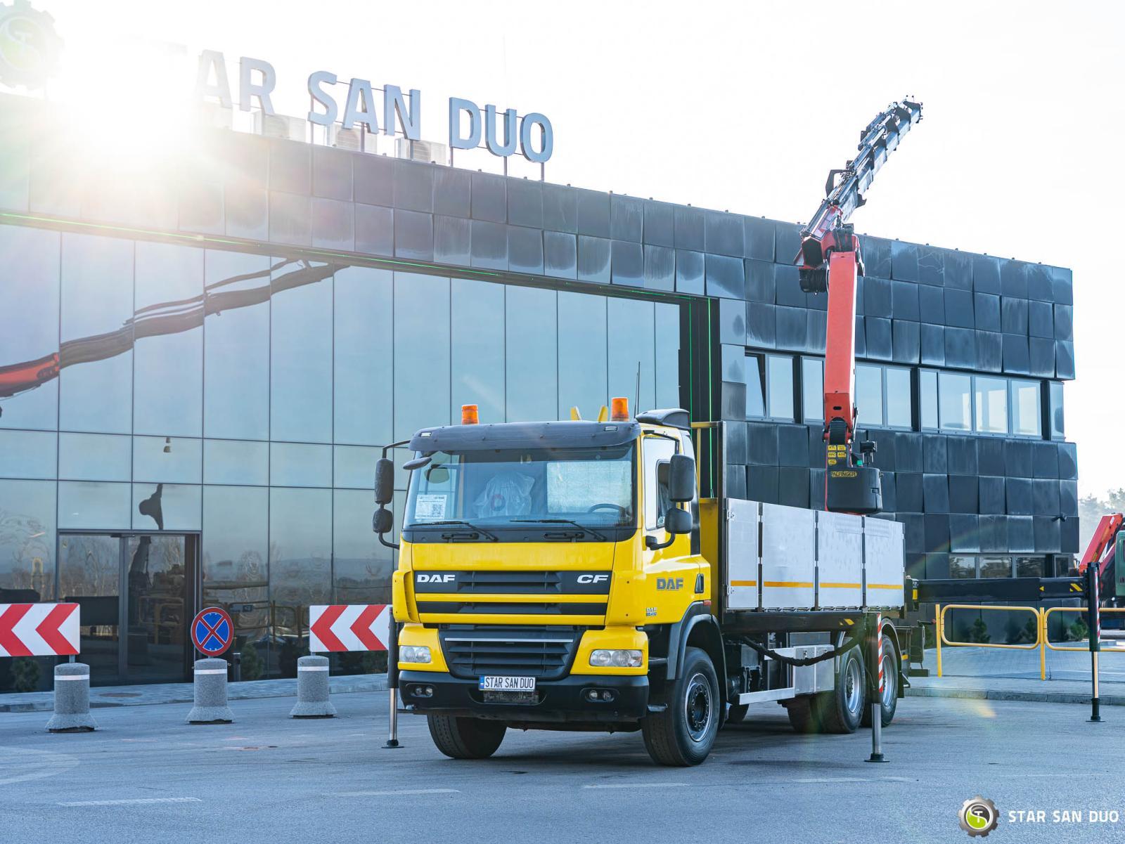 DAF CF85.410 6x4 PALFINGER PK 34002 SH Crane Winch