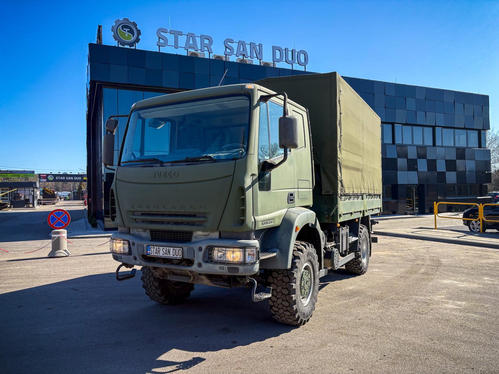 IVECO EUROCARGO 4x4 Offroad Camper Winda Plandeka
