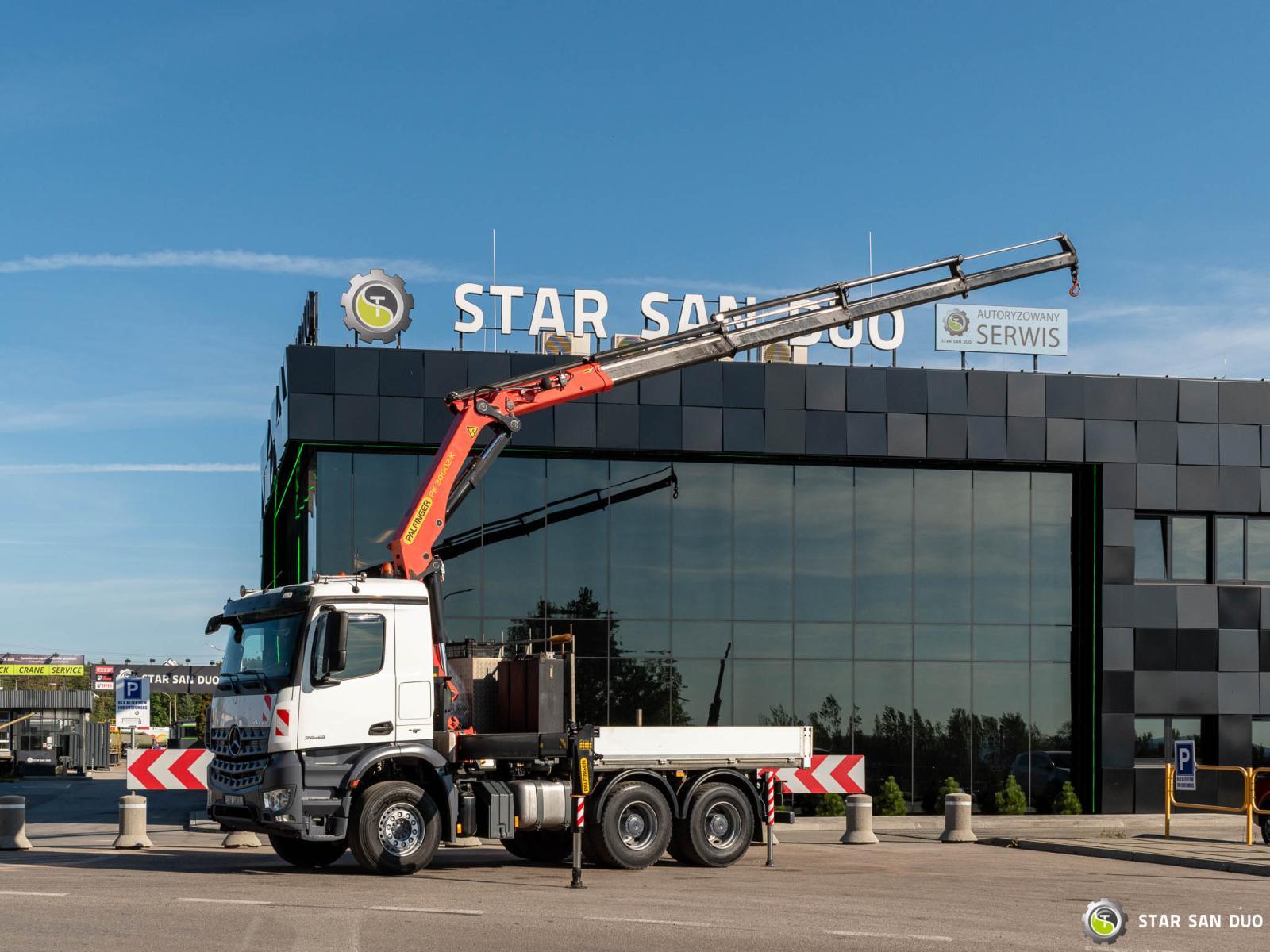 Mercedes-Benz Arocs 2648 6x4 Palfinger PK 30002 K HDS Żuraw