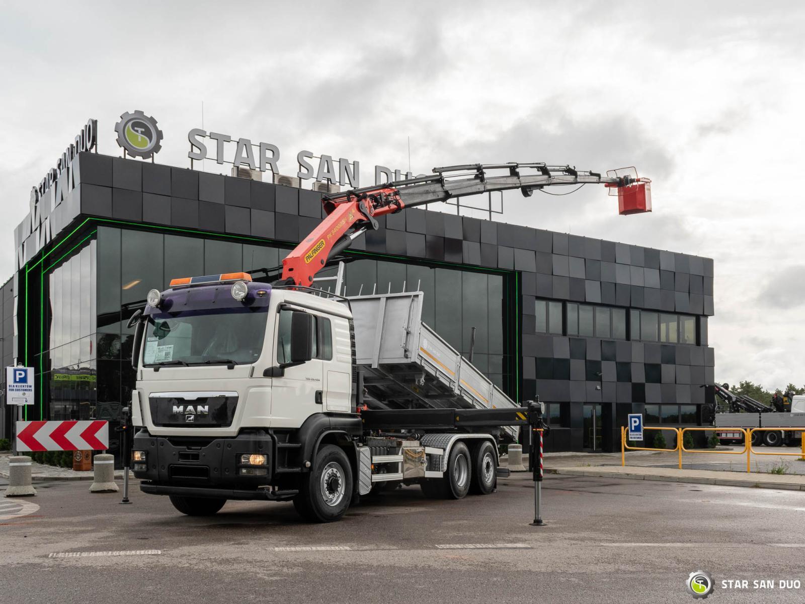 MAN TGS 26.400 6x4H Palfinger PK 34002 SH grúa