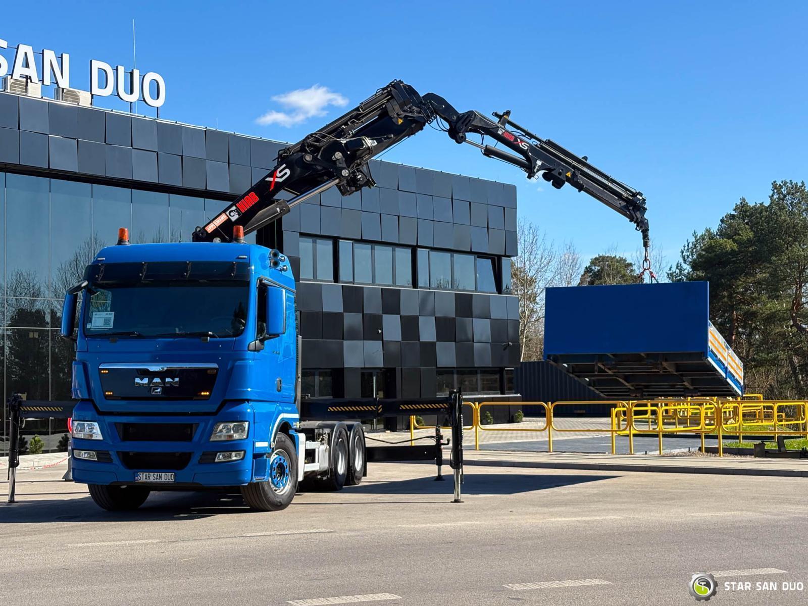 MAN TGS 33.480 6x4 HIAB 377E-5 HIPRO Żuraw