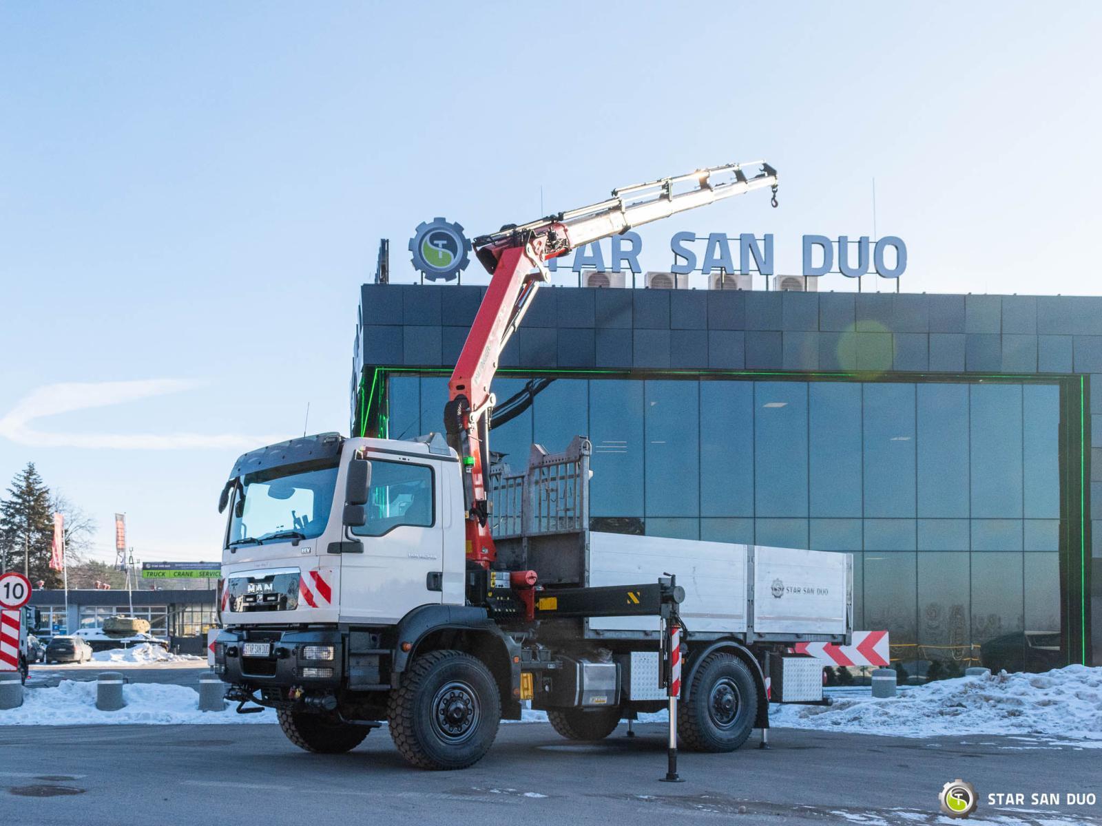 MAN TGM 18.340 4x4 Palfinger PK 18002 Crane