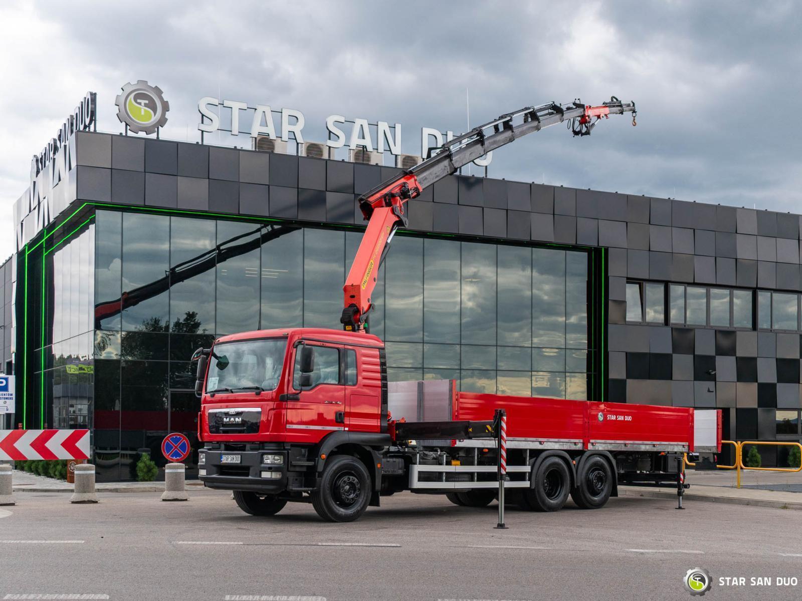 MAN TGM 26.290 6x2 PALFINGER PK 26002 EH HDS Żuraw Fly Jib