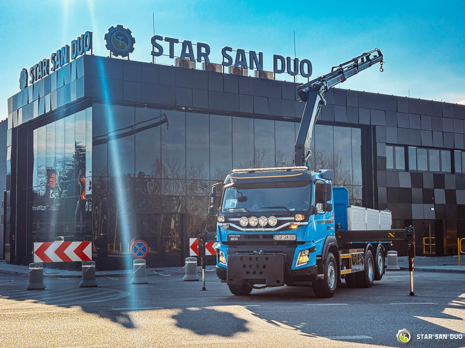 VOLVO FMX 410 6x2 PALFINGER PK 18002 EH HDS Wywrotka